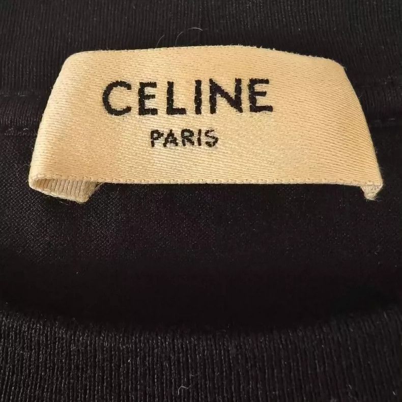 Celine CELINE Studded Letter Logo Loose TShirt Size US M / EU 48-50 / 2 - 4 Thumbnail