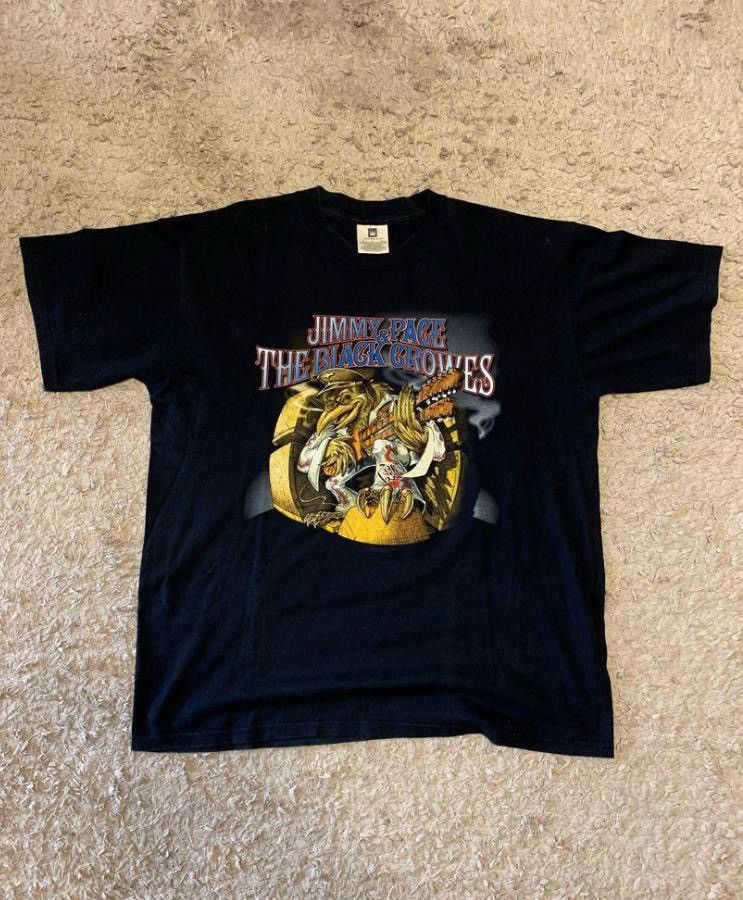 Band Tees Jimmy Page & The Black Crowes Concert T-Shirt Size US XL / EU 56 / 4 - 1 Thumbnail