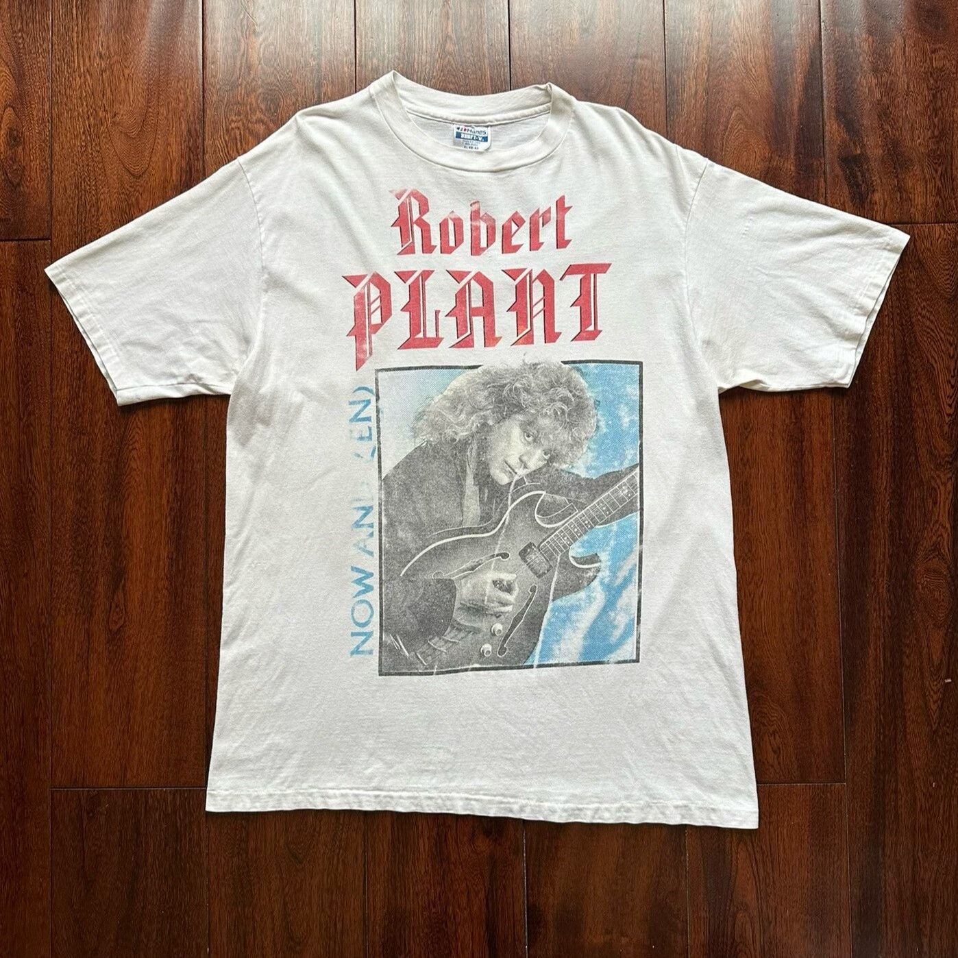 Vintage Vintage Led Zeppelin Robert Plant Tee Size US M / EU 48-50 / 2 - 1 Thumbnail