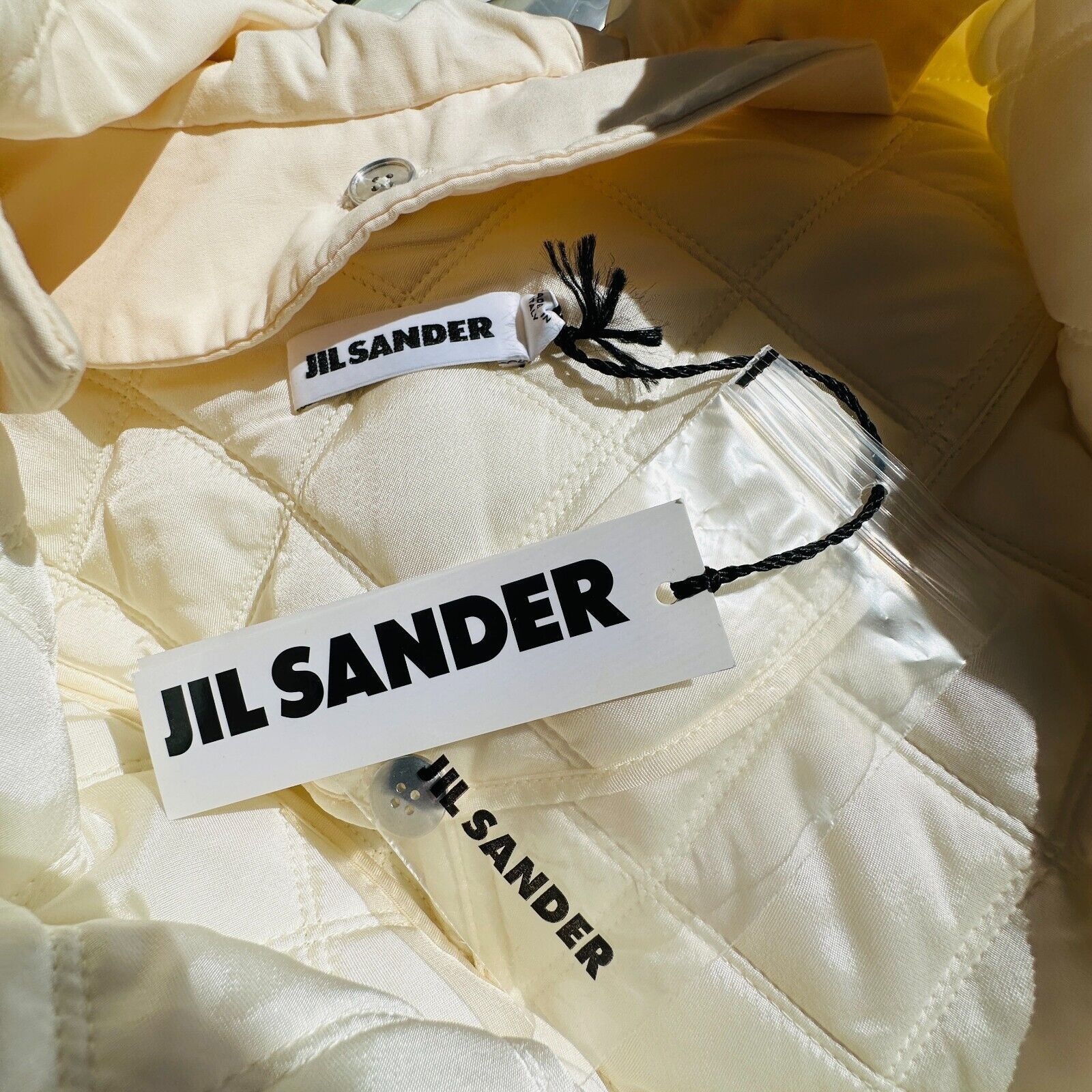 Jil Sander Jil Sander Cream Goldfish Long Quilted Zip Hooded Jacket 36 Size M / US 6-8 / IT 42-44 - 11 Thumbnail