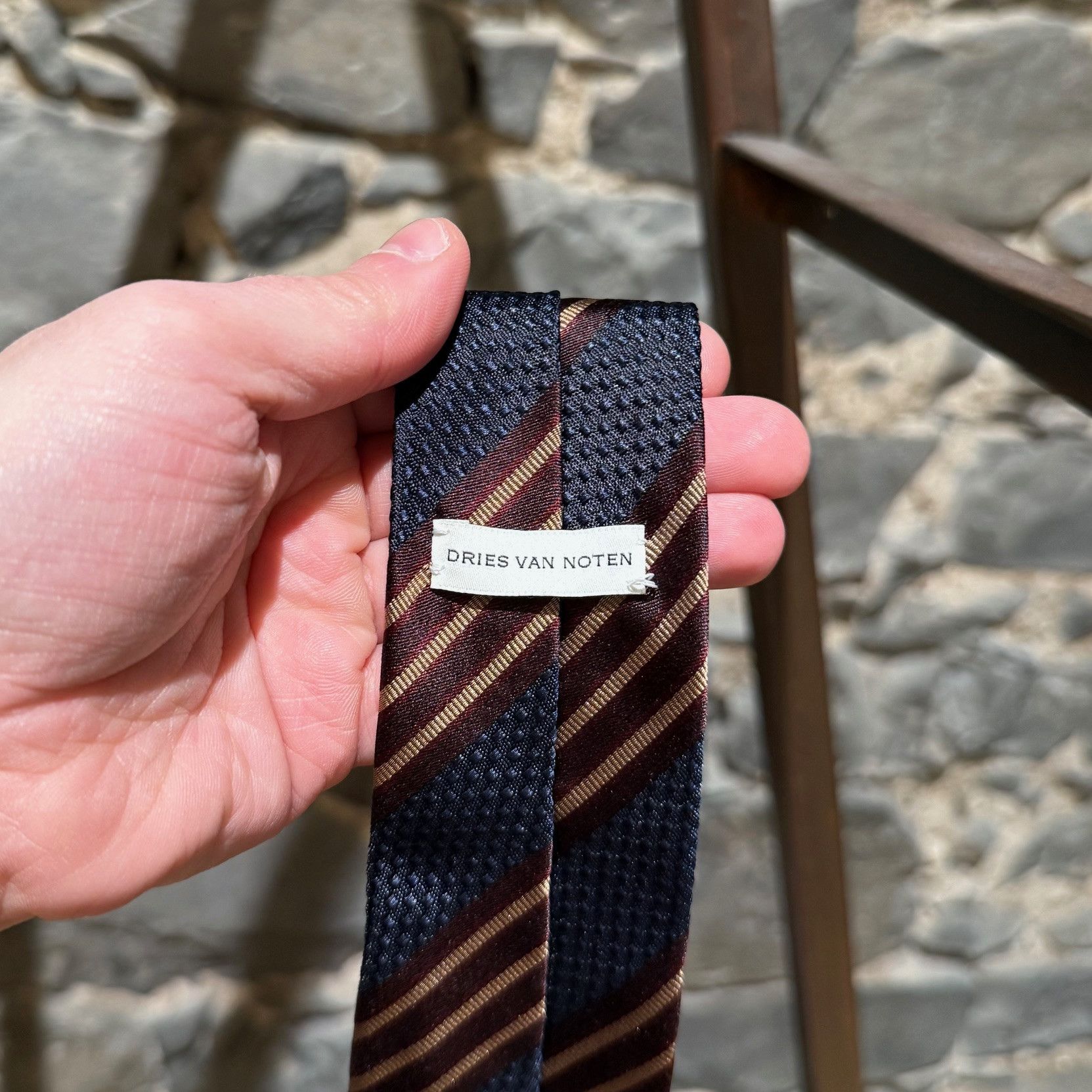 Dries Van Noten Set of 4 Dries Van Noten Silk Slim Ties Size ONE SIZE - 12 Thumbnail