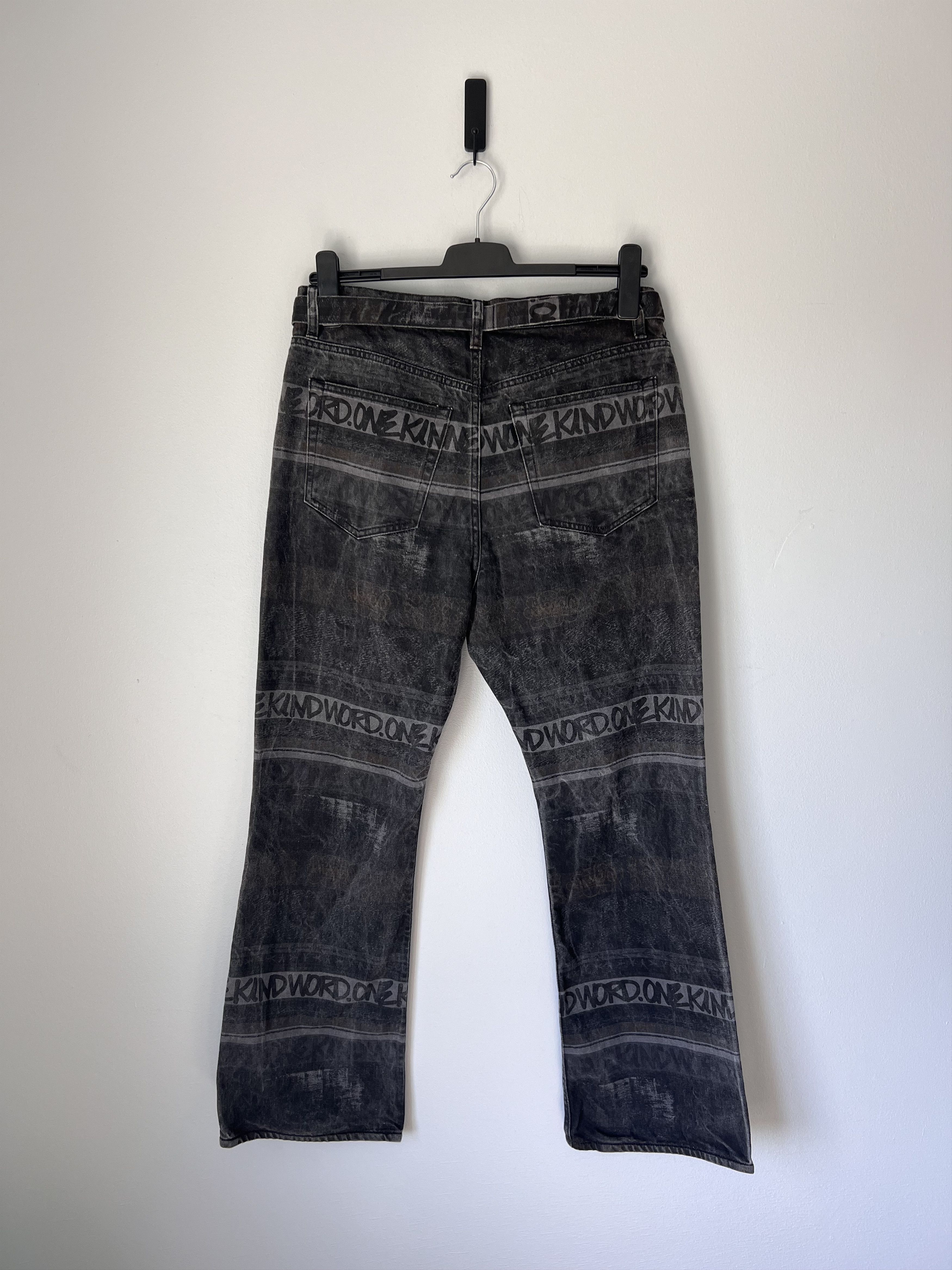 Sacai Sacai Eric Haze Denim Jeans in Black Size US 34 / EU 50 - 4 Thumbnail