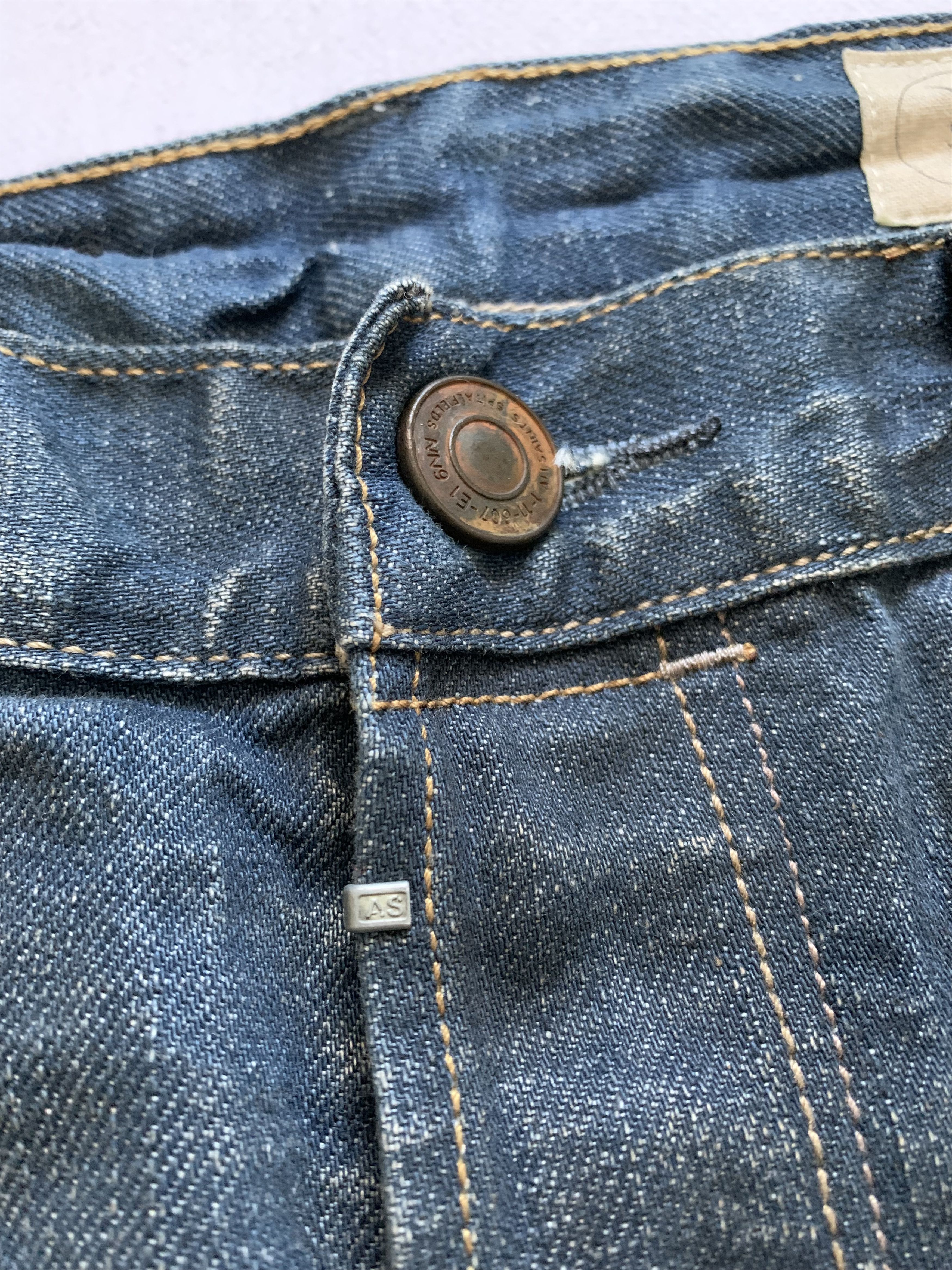 Allsaints × Japanese Brand Vintage Allsaints Jeans Denim Pants Baggy Dirty Distressed Size US 34 / EU 50 - 7 Thumbnail