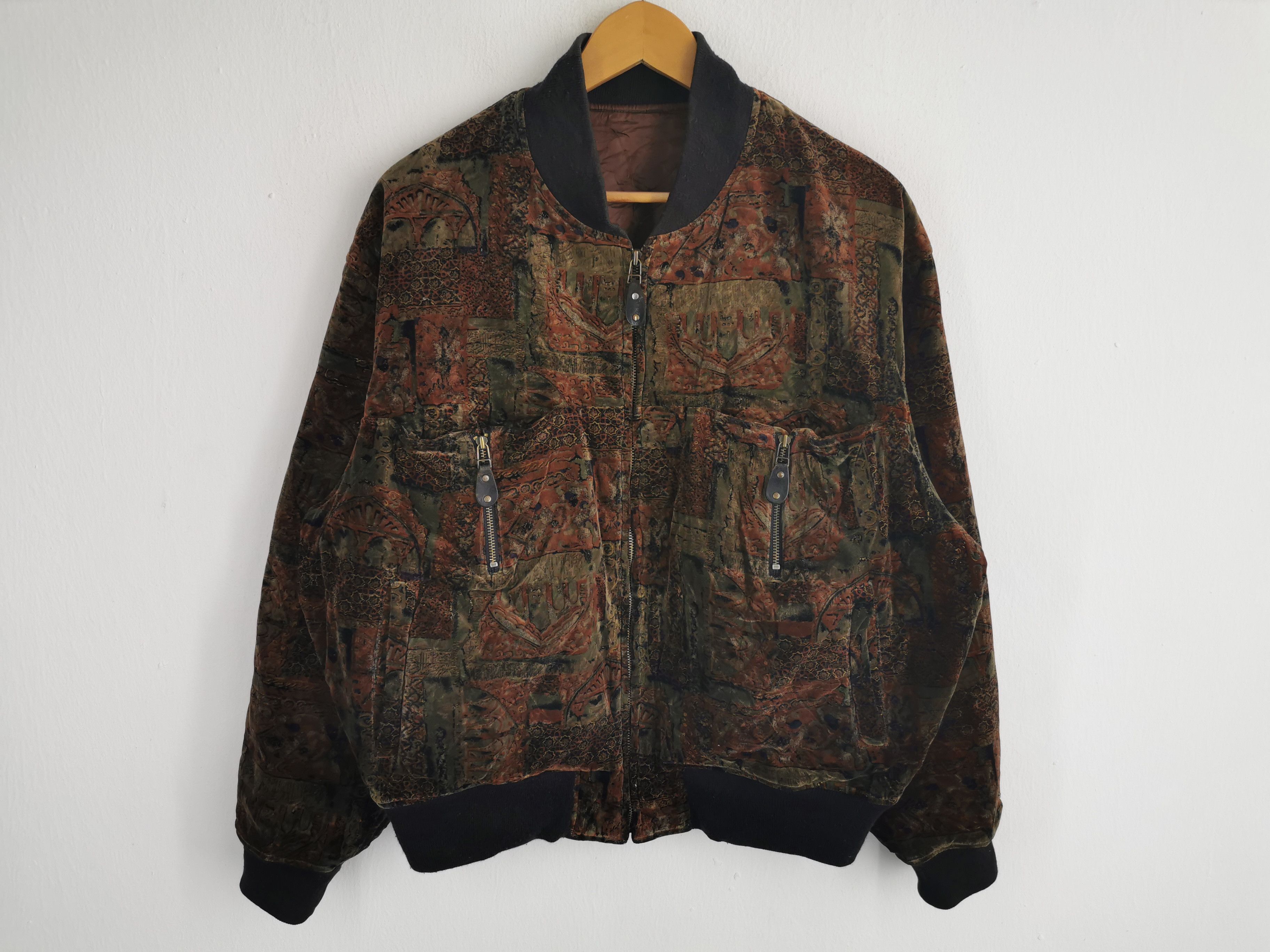 Tete Homme Tete Homme Issey Miyake Katoh Kazutaka Varsity Jacket Size US L / EU 52-54 / 3 - 2 Thumbnail