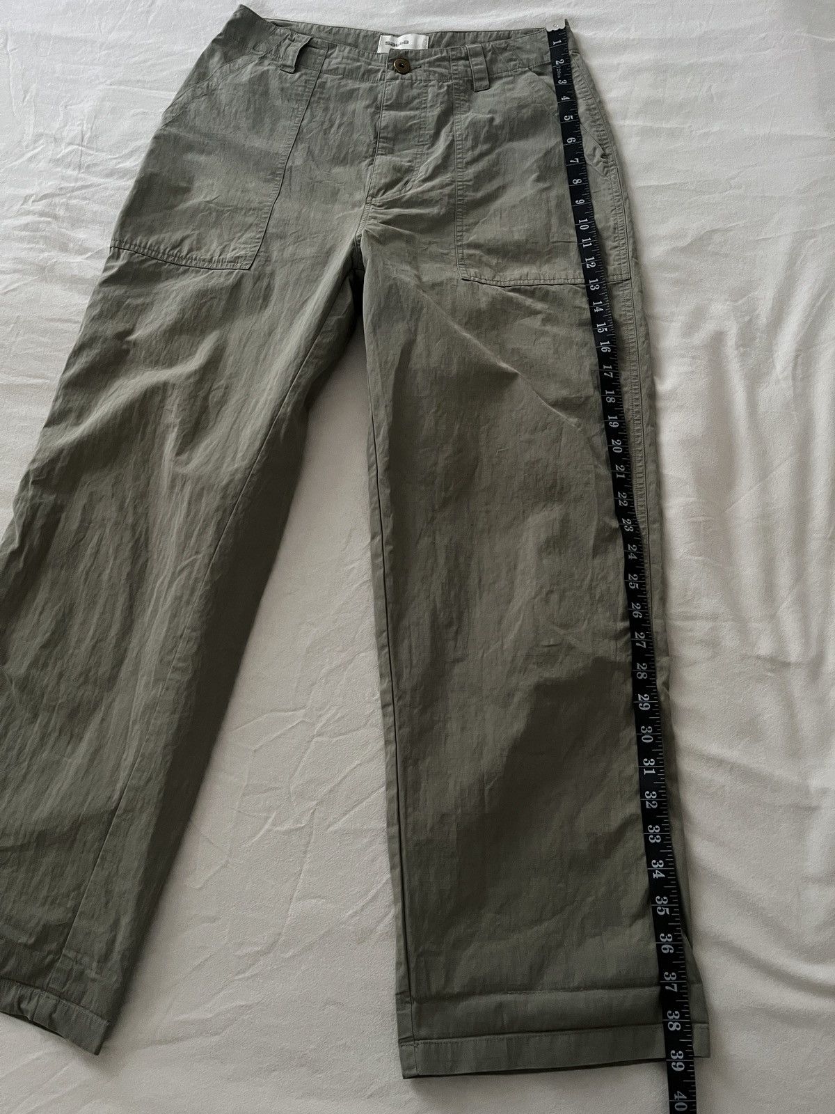 Satta Satta sage green army pant Size US 29 - 11 Thumbnail