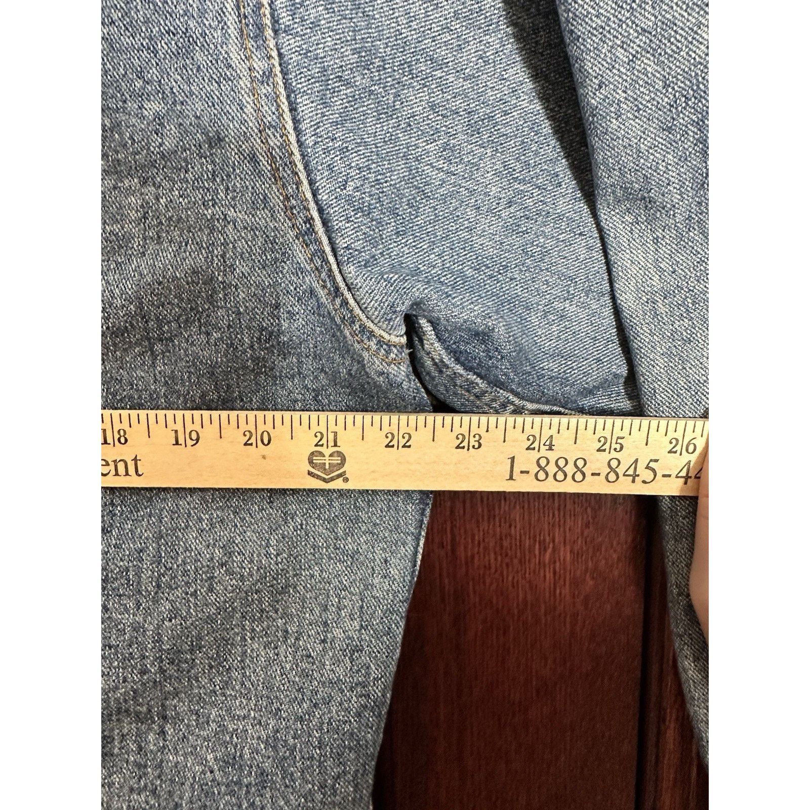 Levi's Levi’s 70507 Y2K Custom Biker Denim Iron Cross Patch M Size US M / EU 48-50 / 2 - 5 Thumbnail