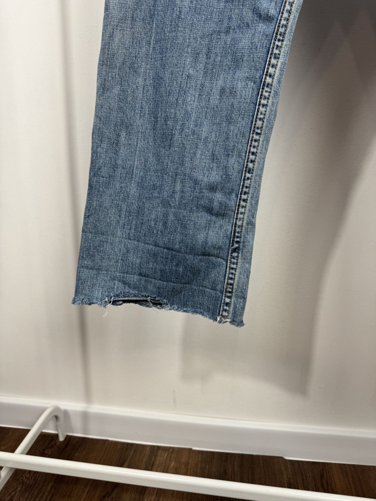 Levi's Vintage Levi’s 501 Straight Leg Jeans Light Wash Denim W32 Size US 32 / EU 48 - 5 Thumbnail