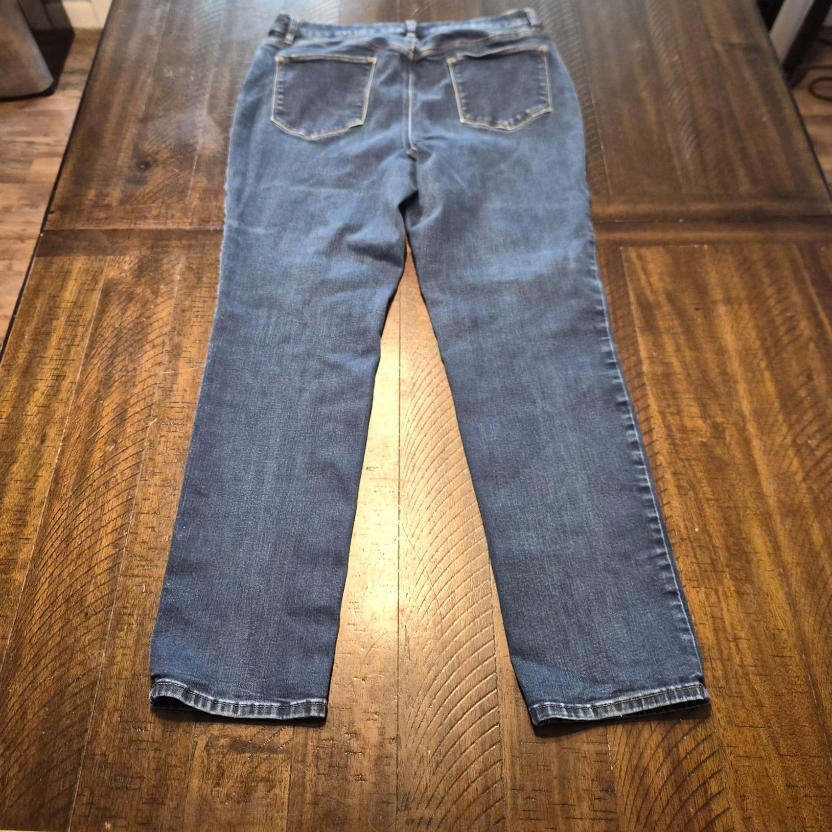 Vintage Chico's Jeans Slim Leg Ankle Stretch Blue Size 2 (12) Size 34" / US 12 / IT 48 - 5 Thumbnail