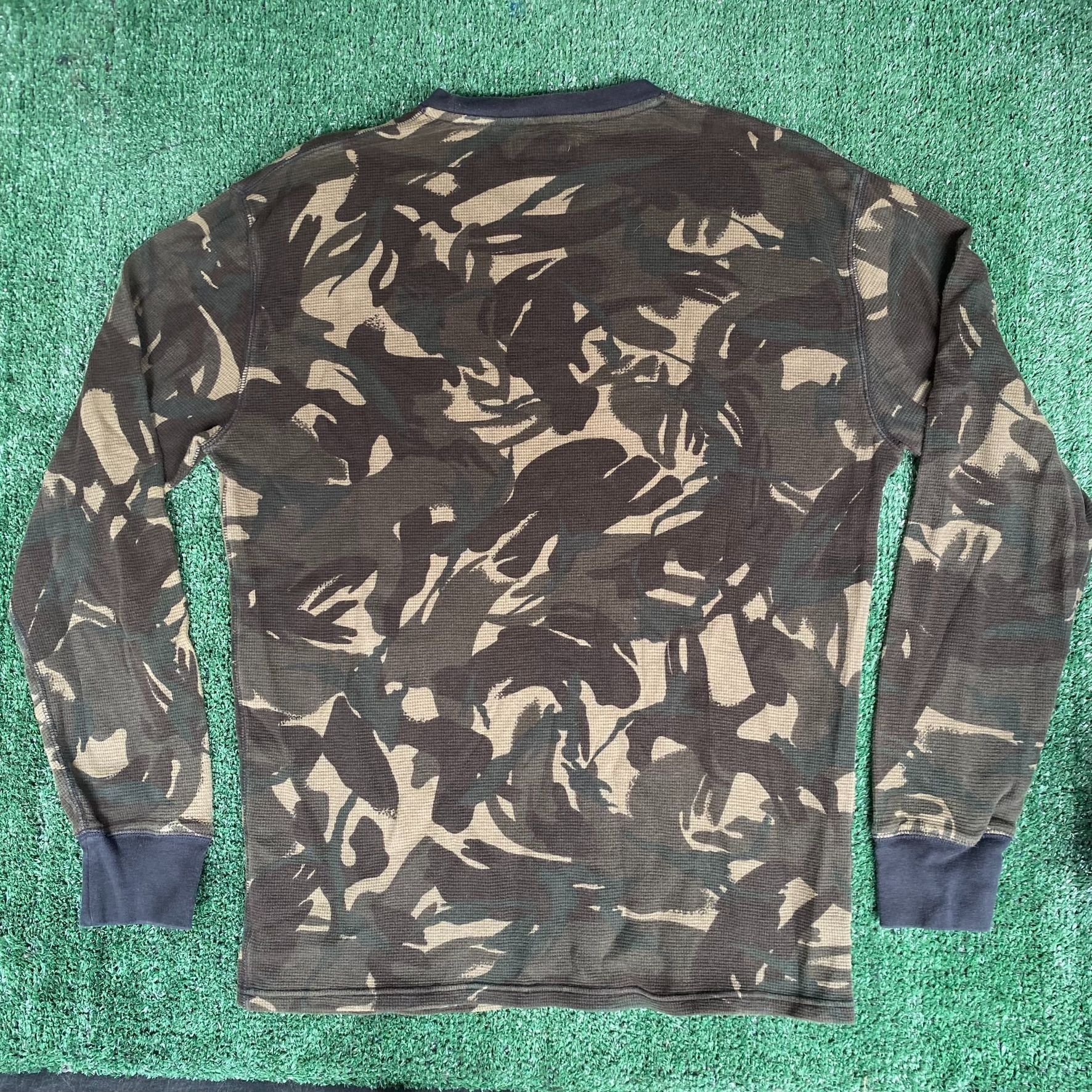 Polo Ralph Lauren Waffle Knit Thermal Tee Vintage Y2K Ralph Lauren Punk Tee Size US M / EU 48-50 / 2 - 5 Thumbnail