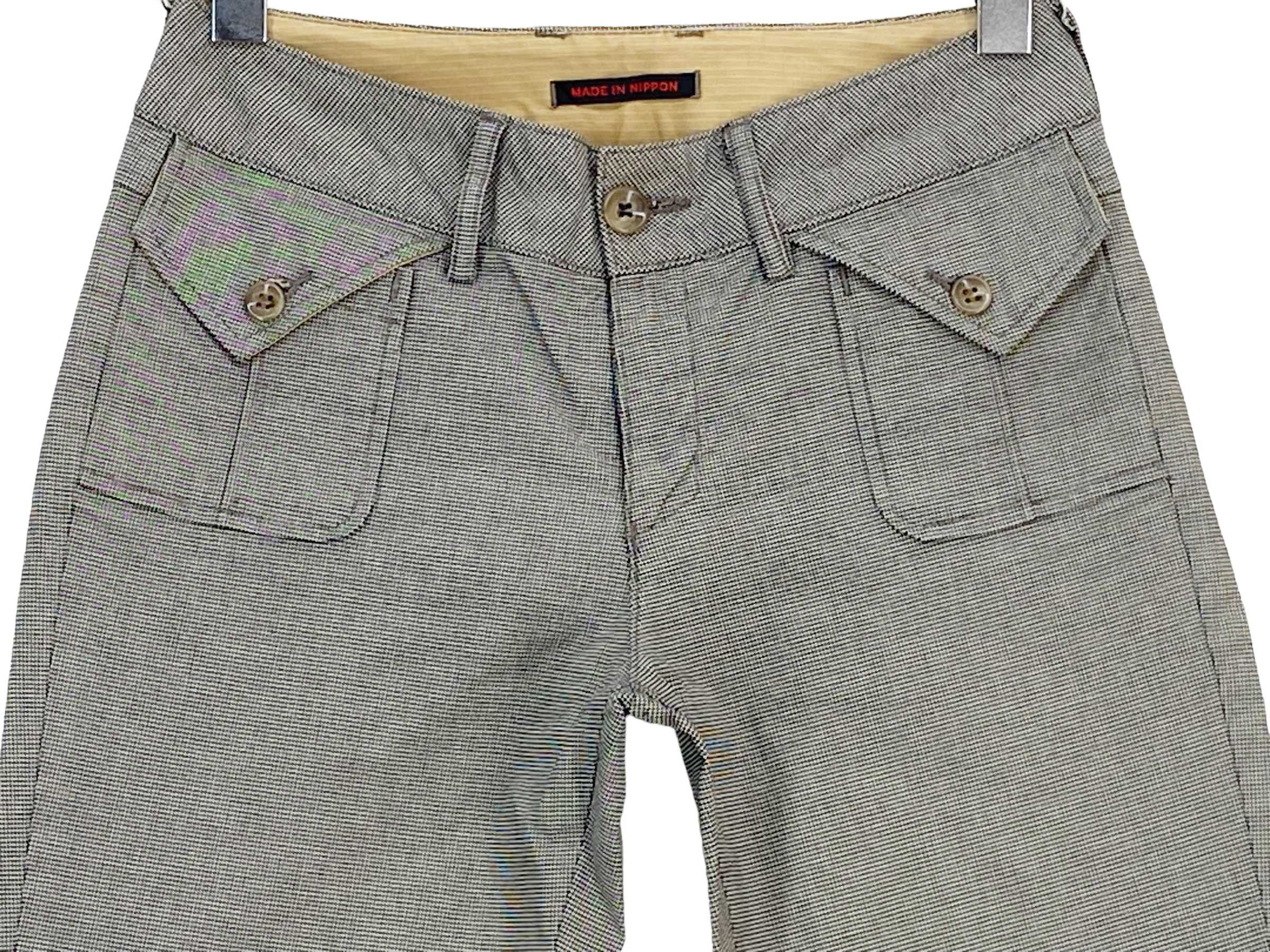 Japanese Brand Et Boite Japanese Brand Checkered Pattern Boot Cut Jeans Size US 27 - 3 Thumbnail