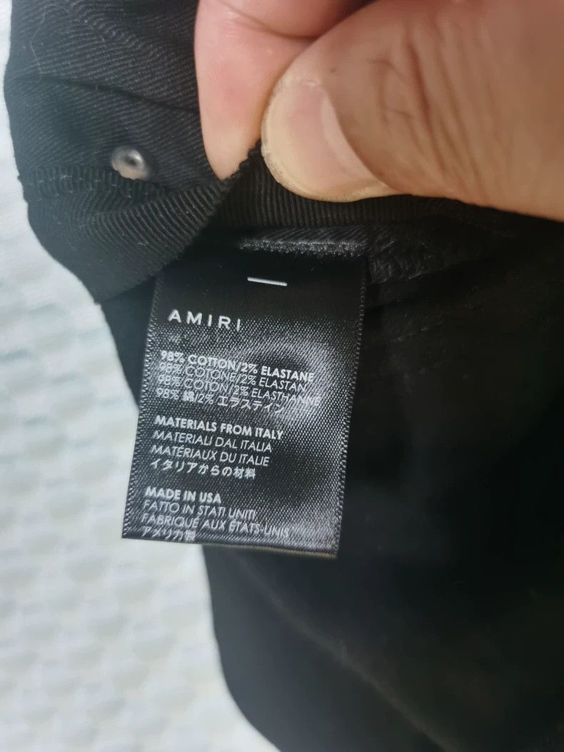 Amiri Amiri small destruction black jeans Size US 36 / EU 52 - 5 Thumbnail
