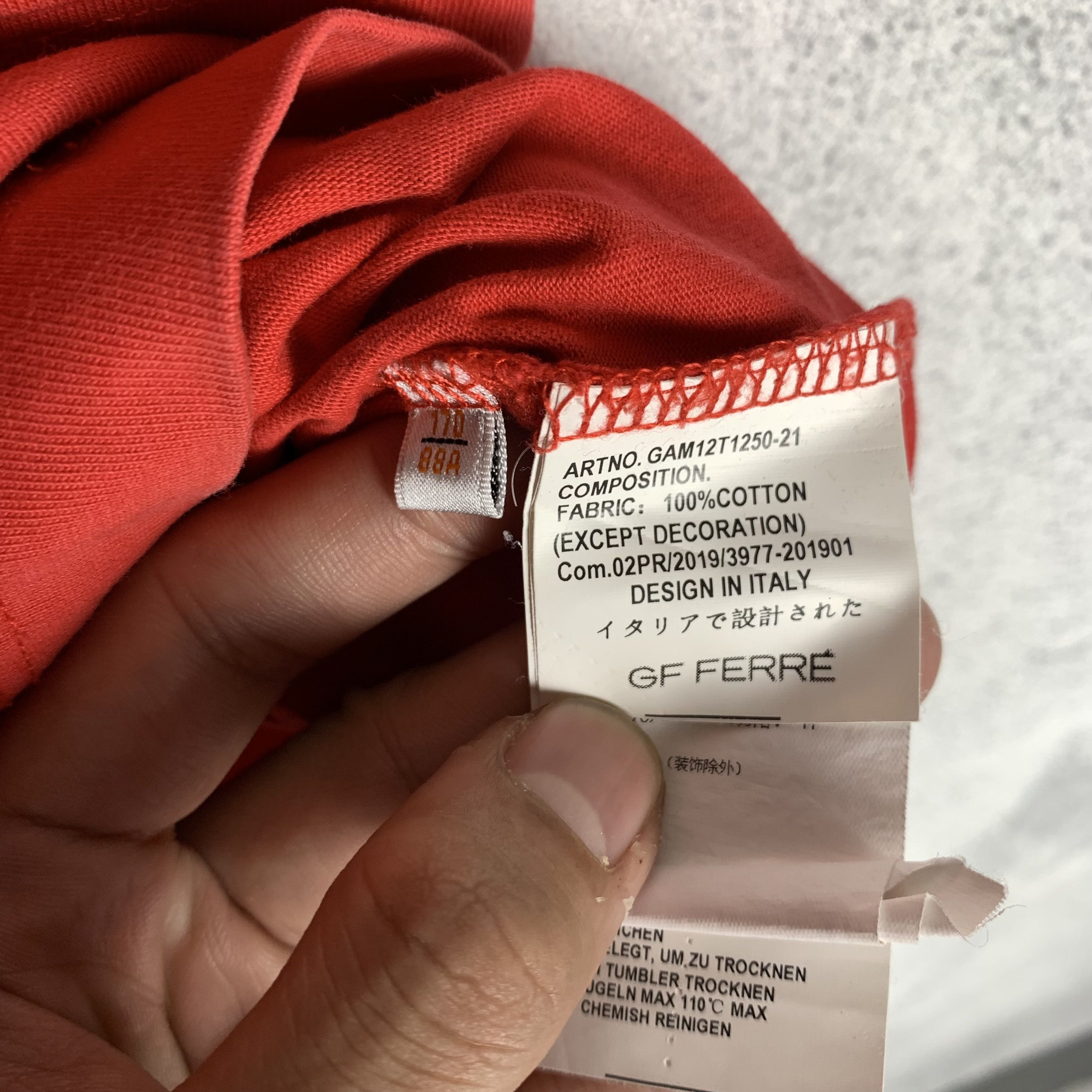 Gianfranco Ferre Gianfranco Ferre Tshirt Size US M / EU 48-50 / 2 - 10 Thumbnail