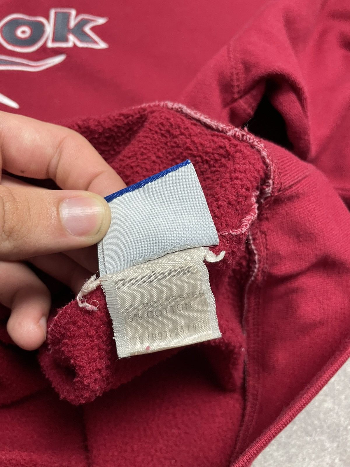 Reebok Reebok Vintage Sweatshirt Big Center Logo 90s Size US XL / EU 56 / 4 - 8 Thumbnail