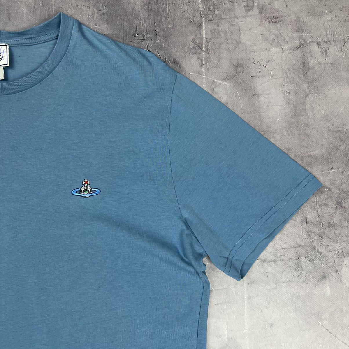 Vivienne Westwood Rare! Vivienne Westwood Luxury Tee Ord Logo Size US L / EU 52-54 / 3 - 5 Thumbnail