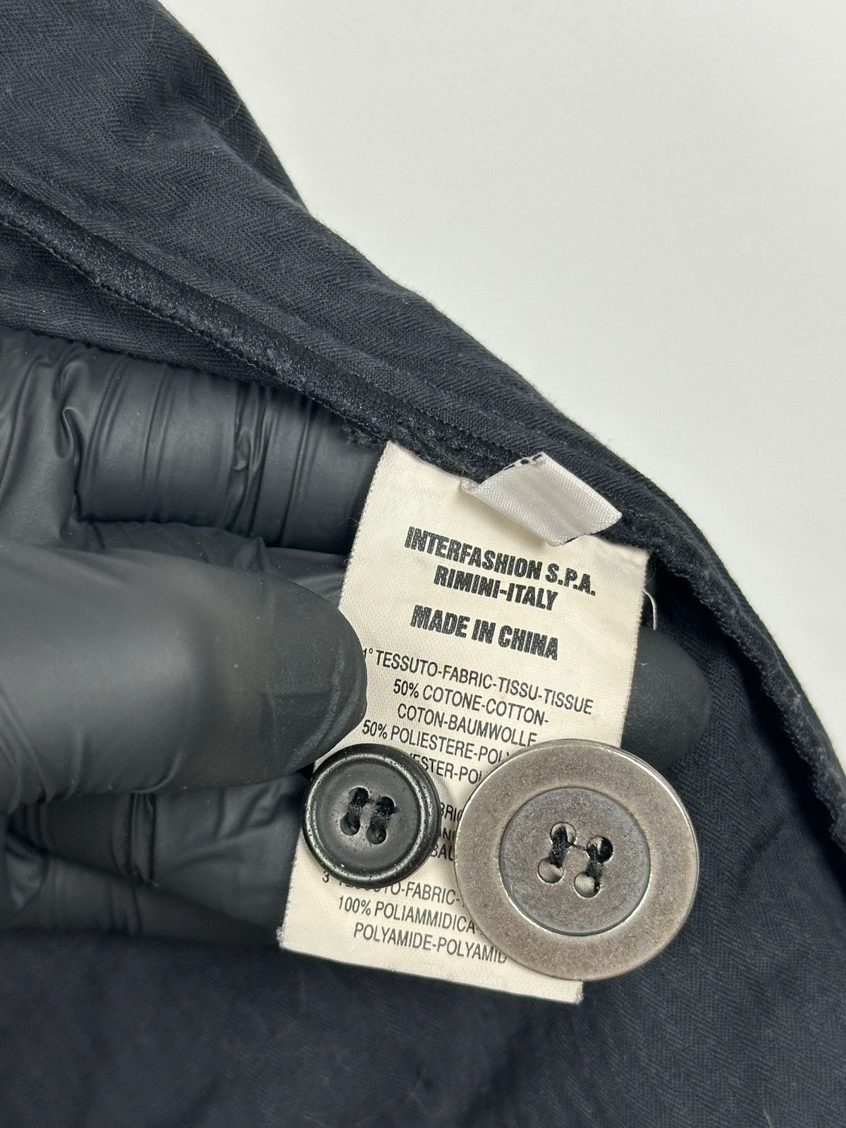 Marithe + Francois Girbaud Marithe Francois Girbaud Jacquard Double Breasted Coat Size L / US 10 / IT 46 - 23 Thumbnail