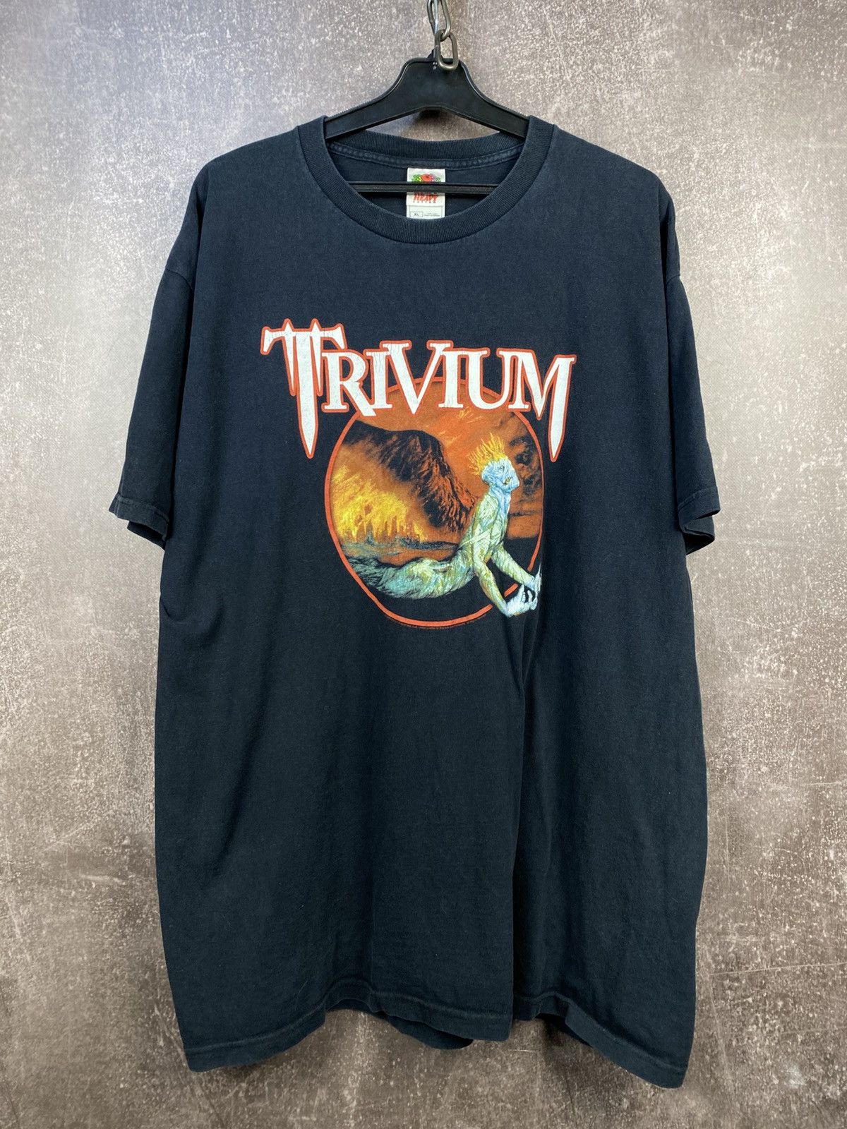 Band Tees Vintage Y2k 00s TRIVIUM Metal Band Tee Rare Hype Streetwear Size US XL / EU 56 / 4 - 1 Thumbnail
