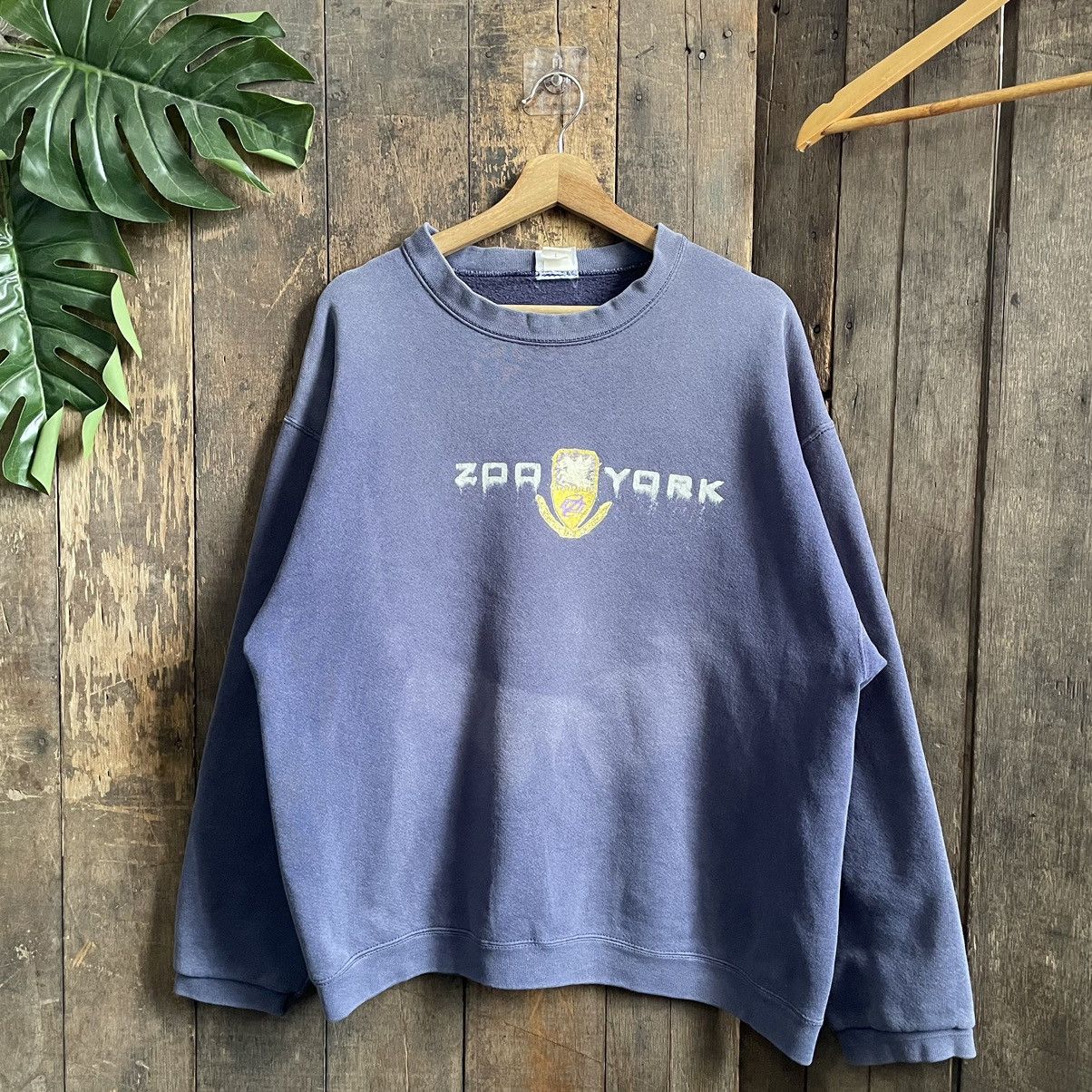 Vintage × Zoo York Vintage Sunfaded Zoo York sweatshirt Size US L / EU 52-54 / 3 - 1 Thumbnail