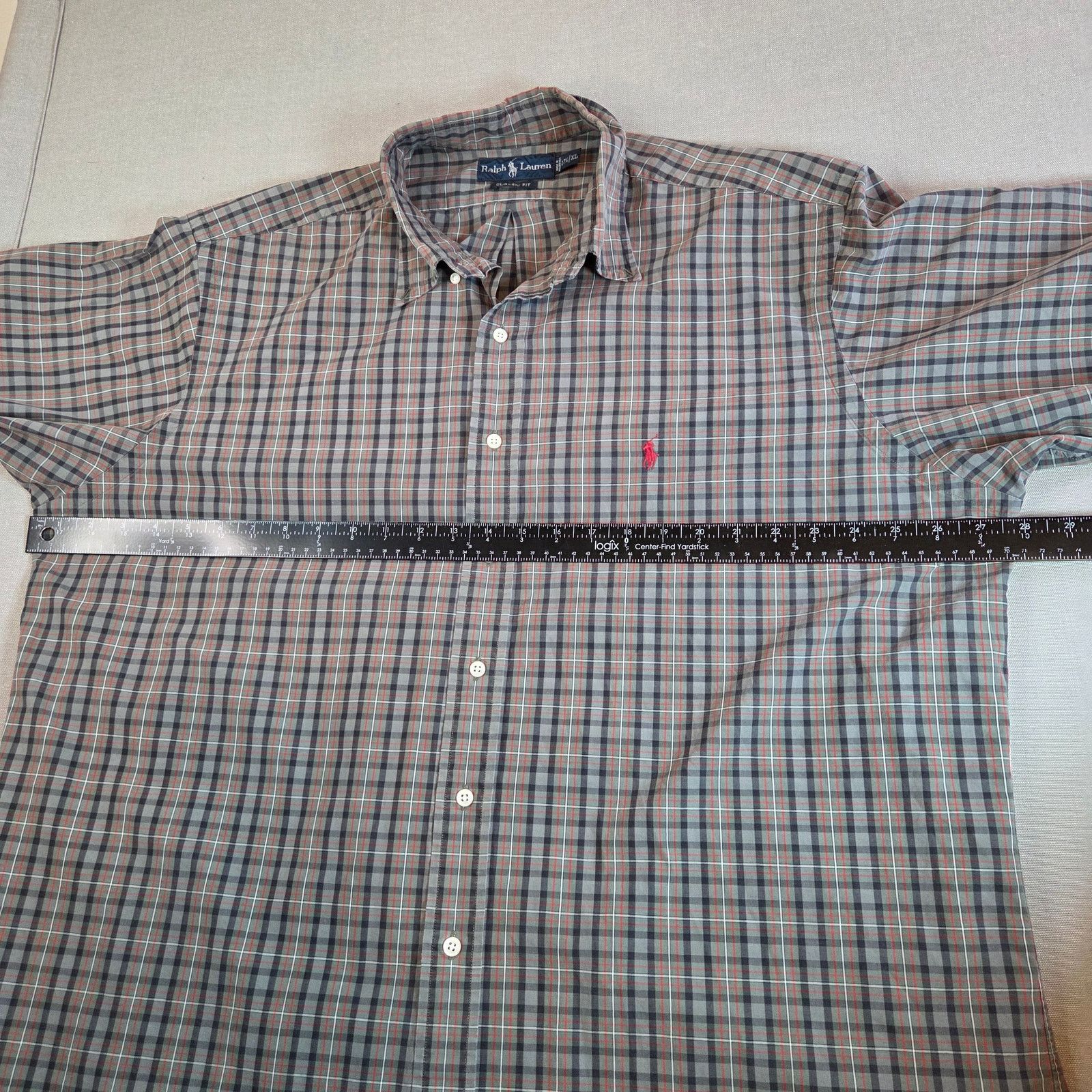 Ralph Lauren Ralph Lauren Plaid Classic Fit Button Down XL Size US XL / EU 56 / 4 - 10 Thumbnail