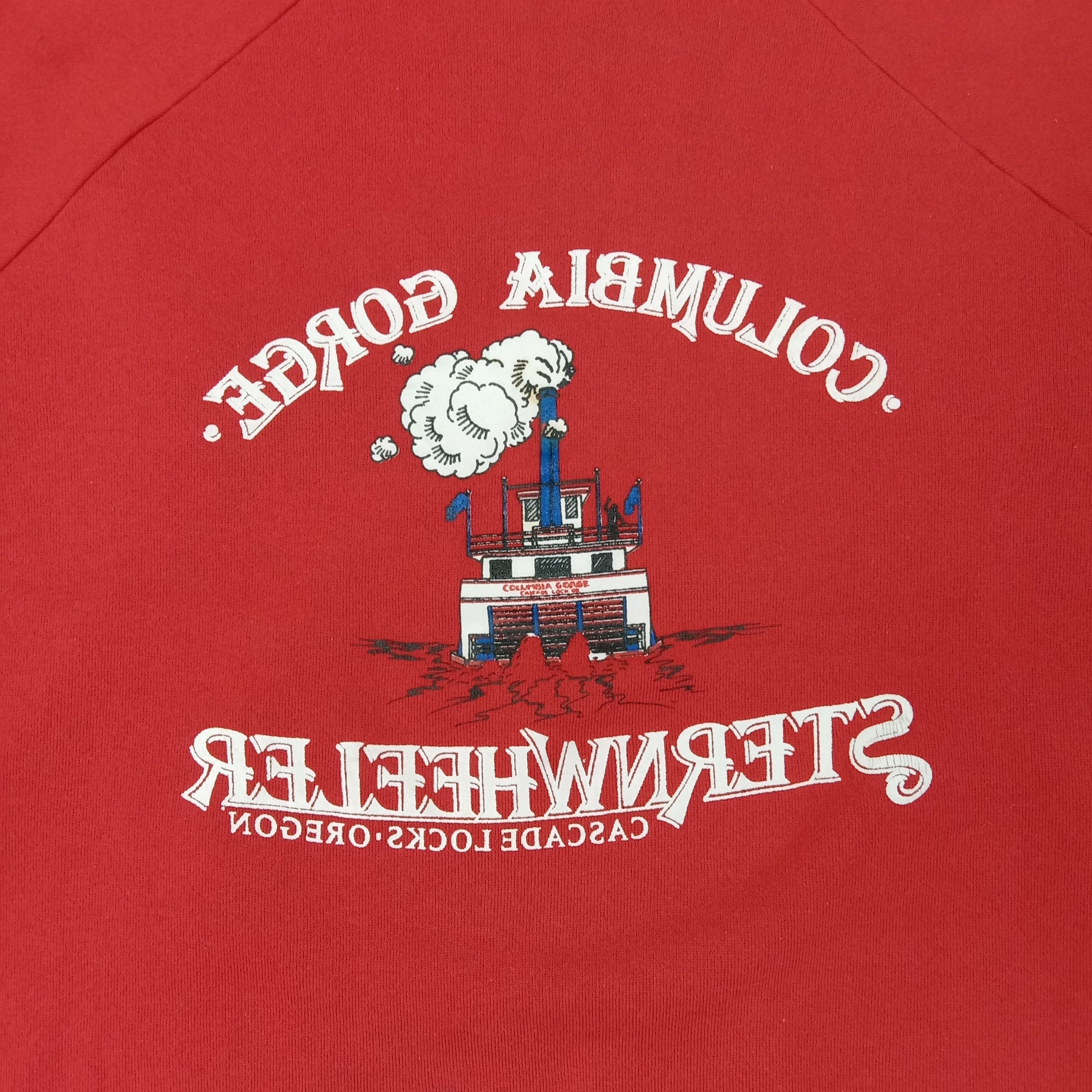 Vintage Columbia Gorge Strenwheleer Retro Style Sweatshirt C253N4 Size US M / EU 48-50 / 2 - 6 Thumbnail