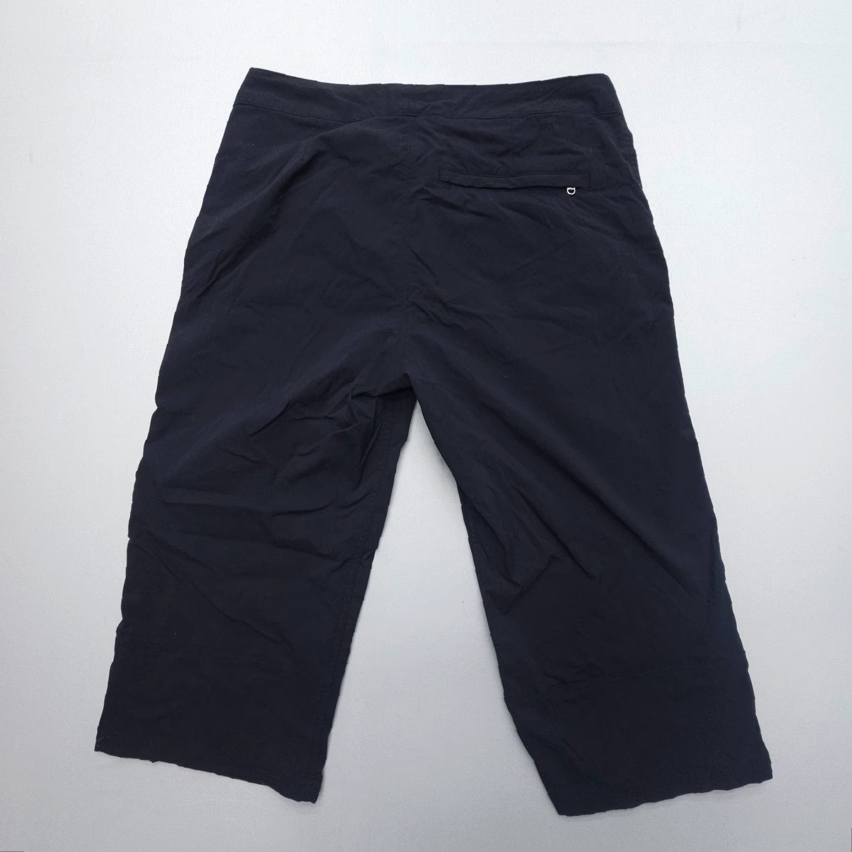 Royal Robbins VINTAGE Royal Robbins Capri Hiking Pants Womens 4 Black Light Mini Cargo Pocket Y2K Gorp Size 28" / US 6 / IT 42 - 2 Thumbnail