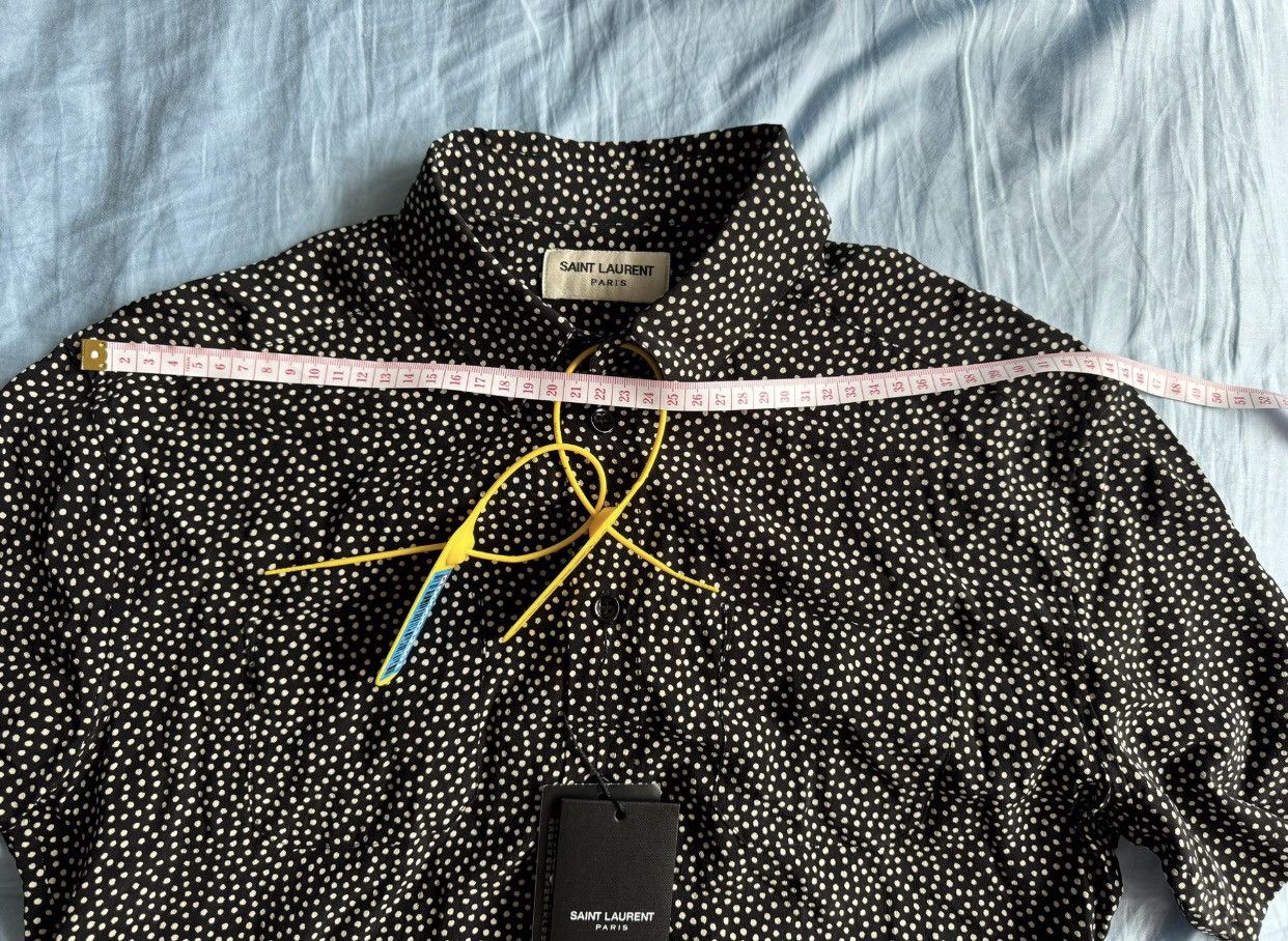 Saint Laurent Paris × Yves Saint Laurent Saint Laurent polka dot shirt2412-Nextarrow Size US M / EU 48-50 / 2 - 3 Thumbnail