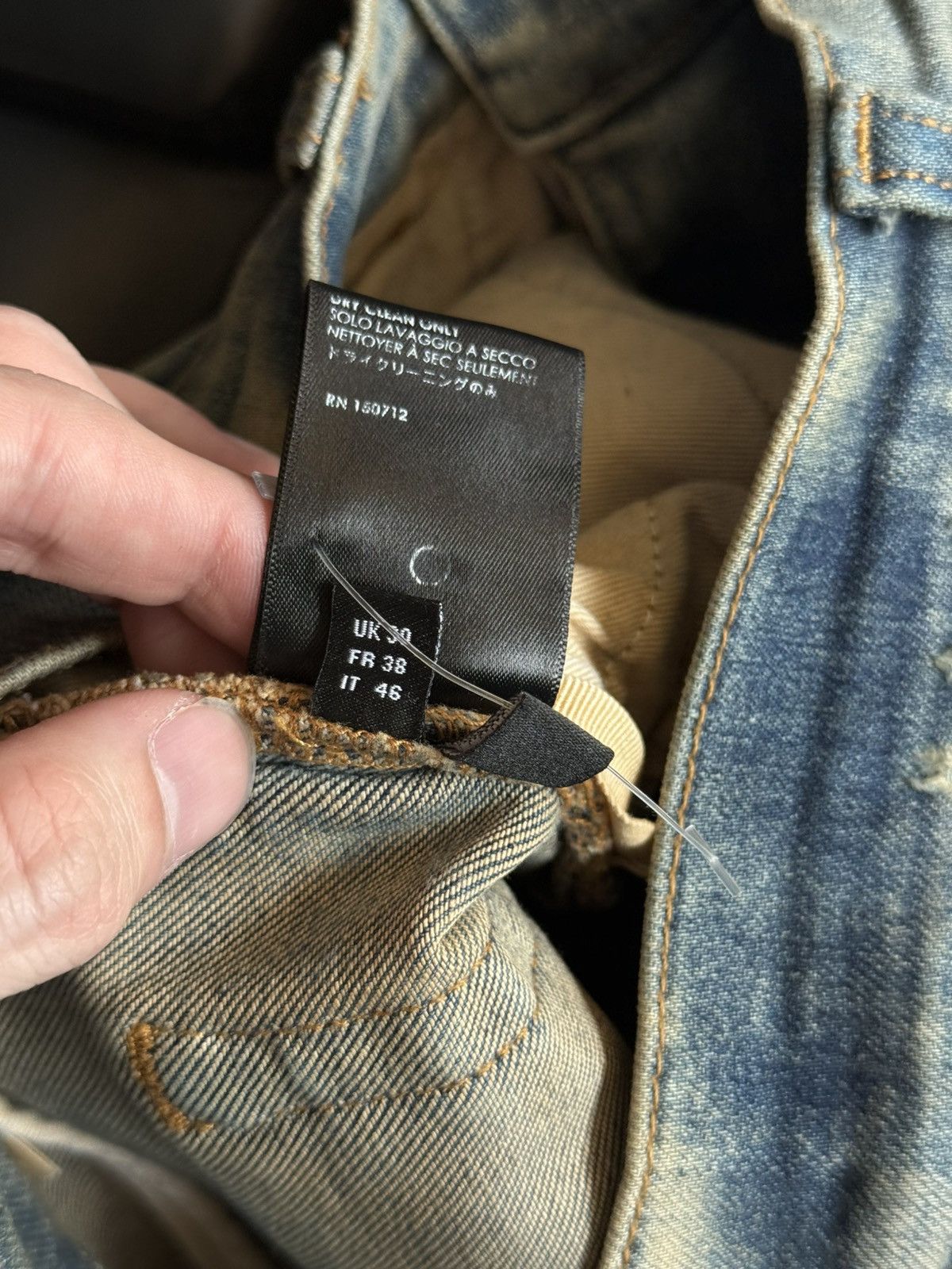 Amiri Amiri Blue Jeans Blue Bandanna Patch Size 30 Flawless 🧼 Size US 30 / EU 46 - 15 Thumbnail