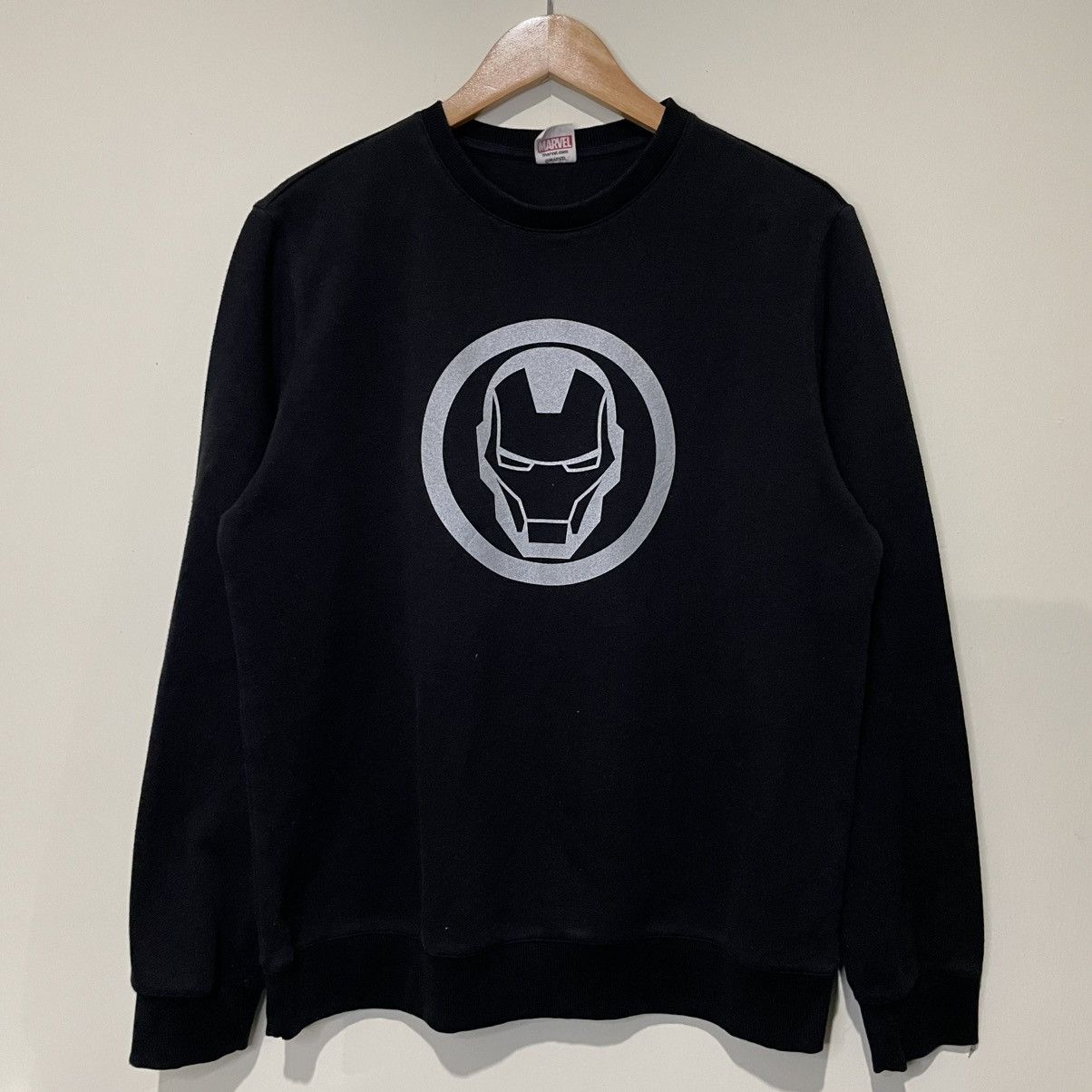 Marvel Comics Marvel Iron Man sweatshirt graphic mask logo on the chest Size US L / EU 52-54 / 3 - 1 Thumbnail