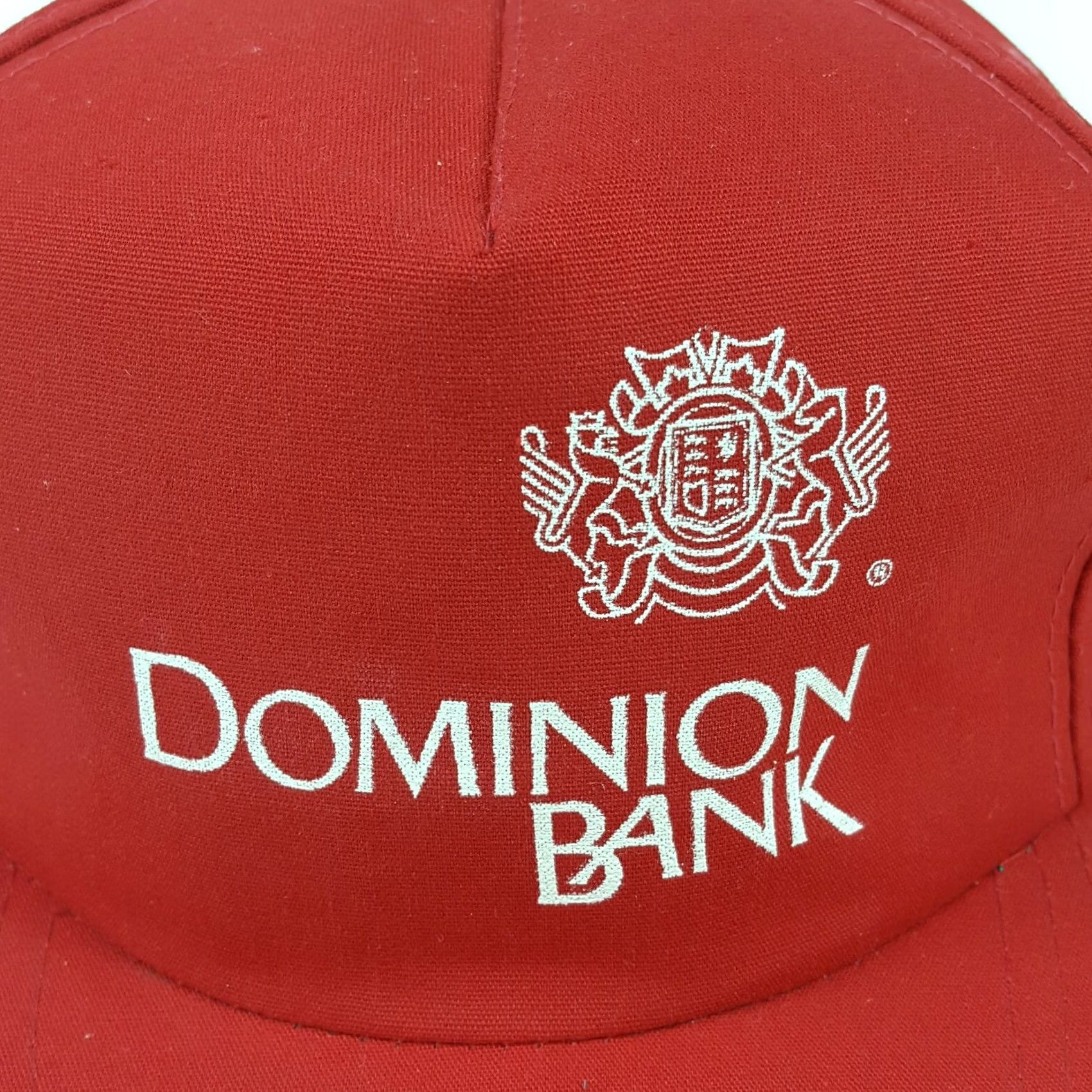 Etro VINTAGE Dominion Bank K-Products Trucker Hat Red Snapback Adjustable Retro Cap Size ONE SIZE - 2 Thumbnail