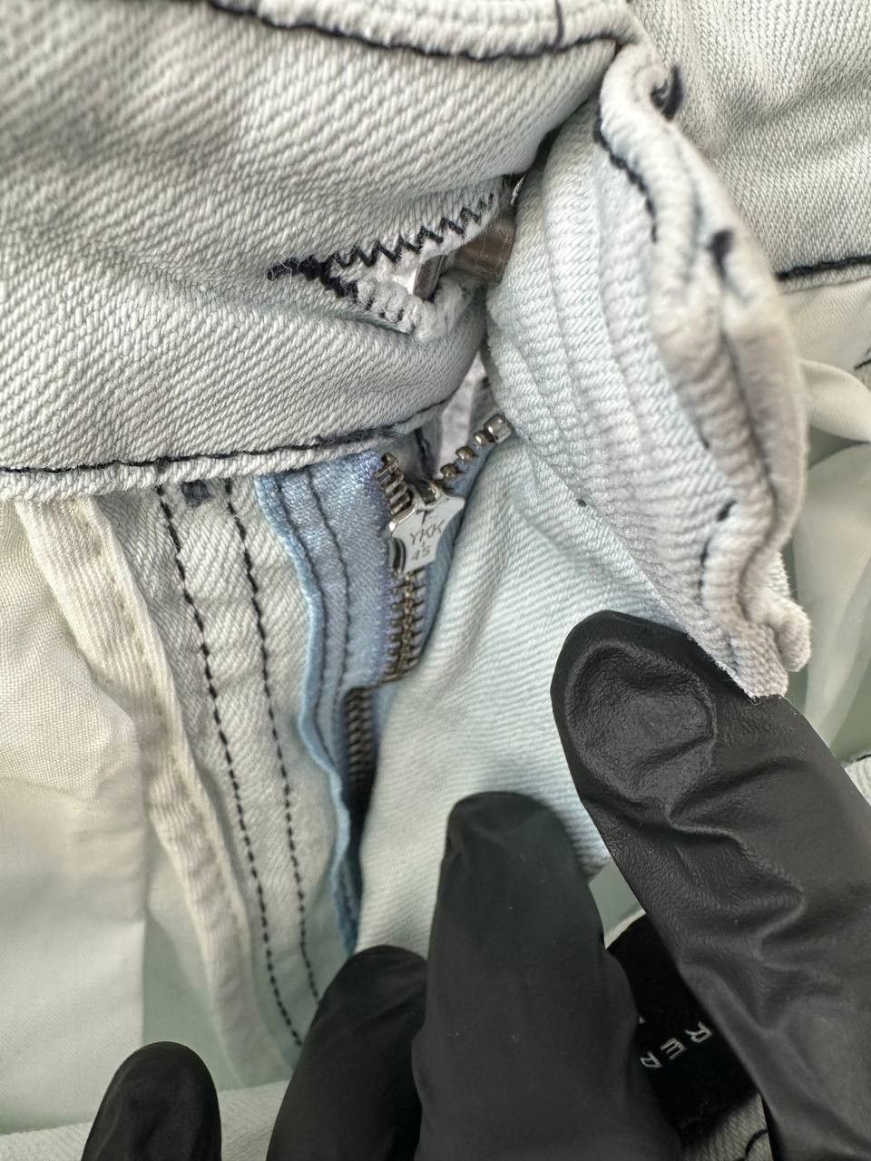 Other Represent Repaired Denim Ice Jeans Distressed Pants Italy Size 32" / US 10 / IT 46 - 11 Thumbnail