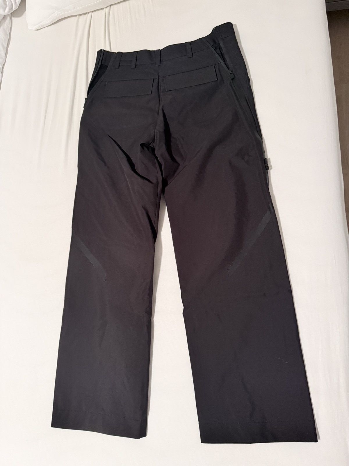Heliot Emil Black Turing Zip Trousers Size US 28 / EU 44 - 6 Thumbnail