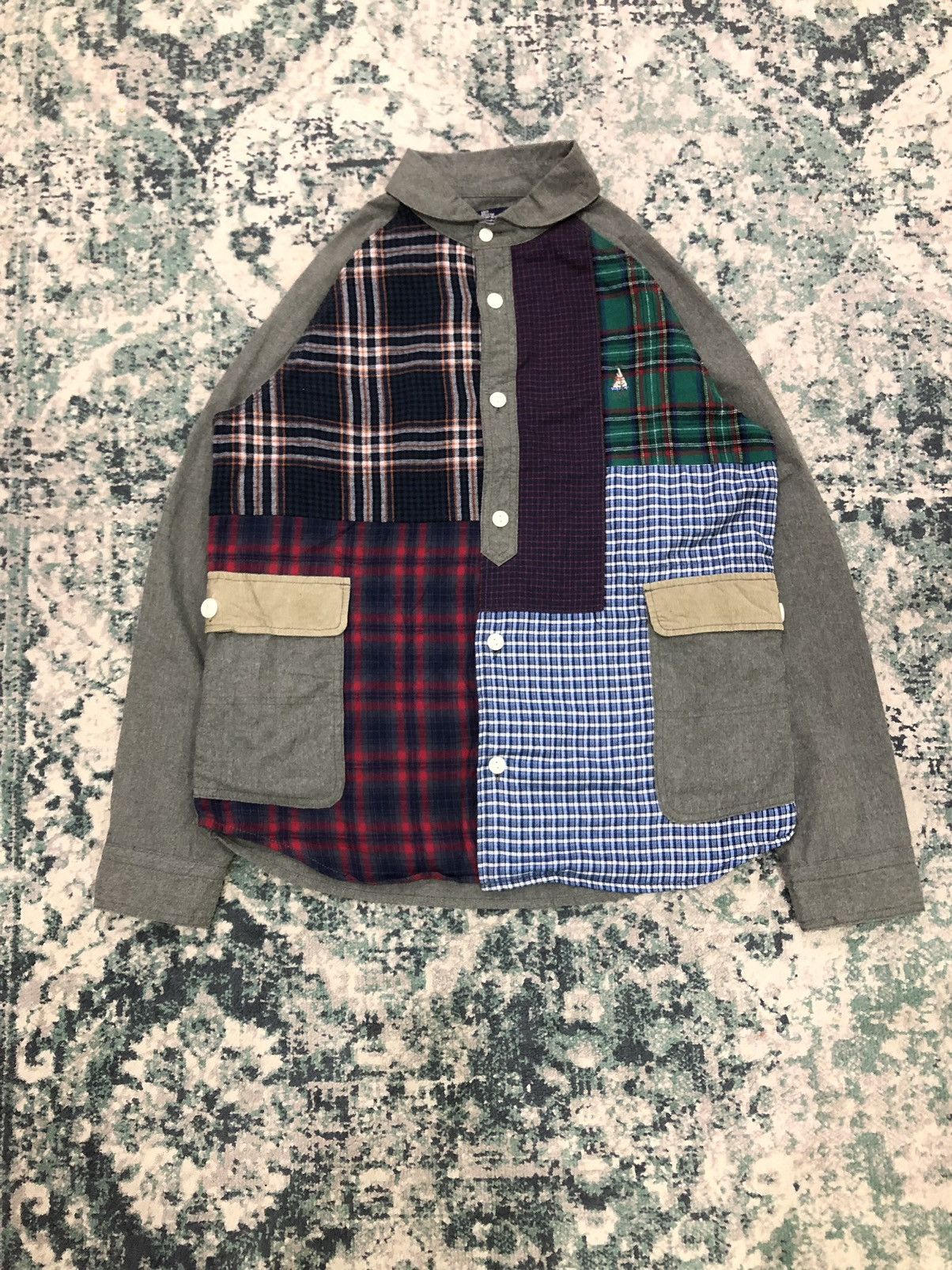 go slow caravan FW2020 ' Go Slow Caravan ' 5 Cut Layered Double Big Pocket Size US L / EU 52-54 / 3 - 2 Thumbnail