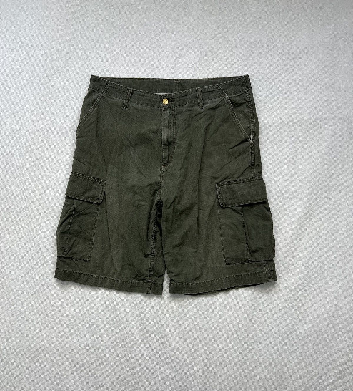 Carhartt × Vintage Cargo Bermuda Shorts Carhartt Vintage Size US 33 - 2 Thumbnail