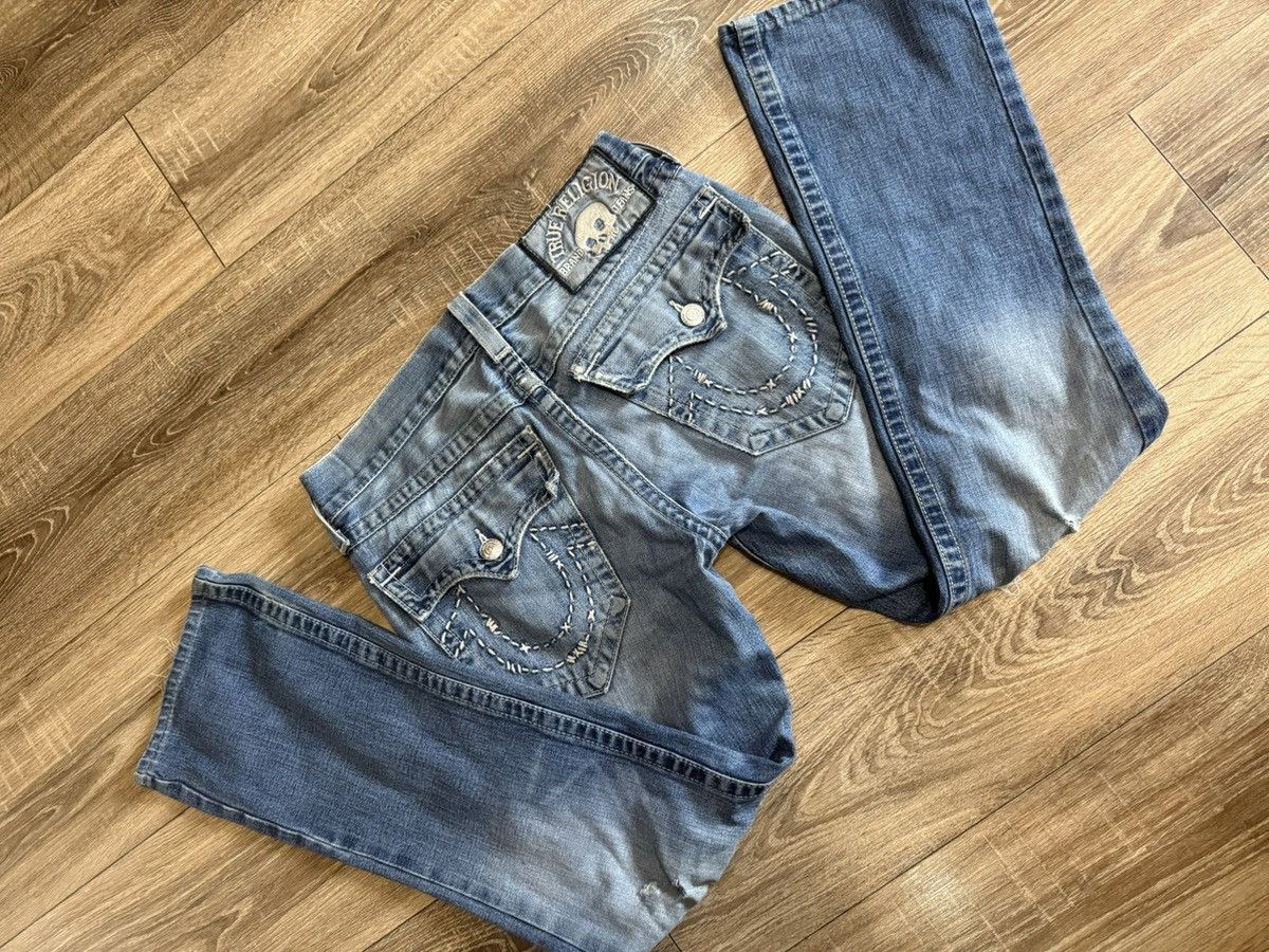 激レア:True Religion “Skull Tab” Ricky Blue 激レア:True Religion “Skull Tab” Ricky Blue パンツ