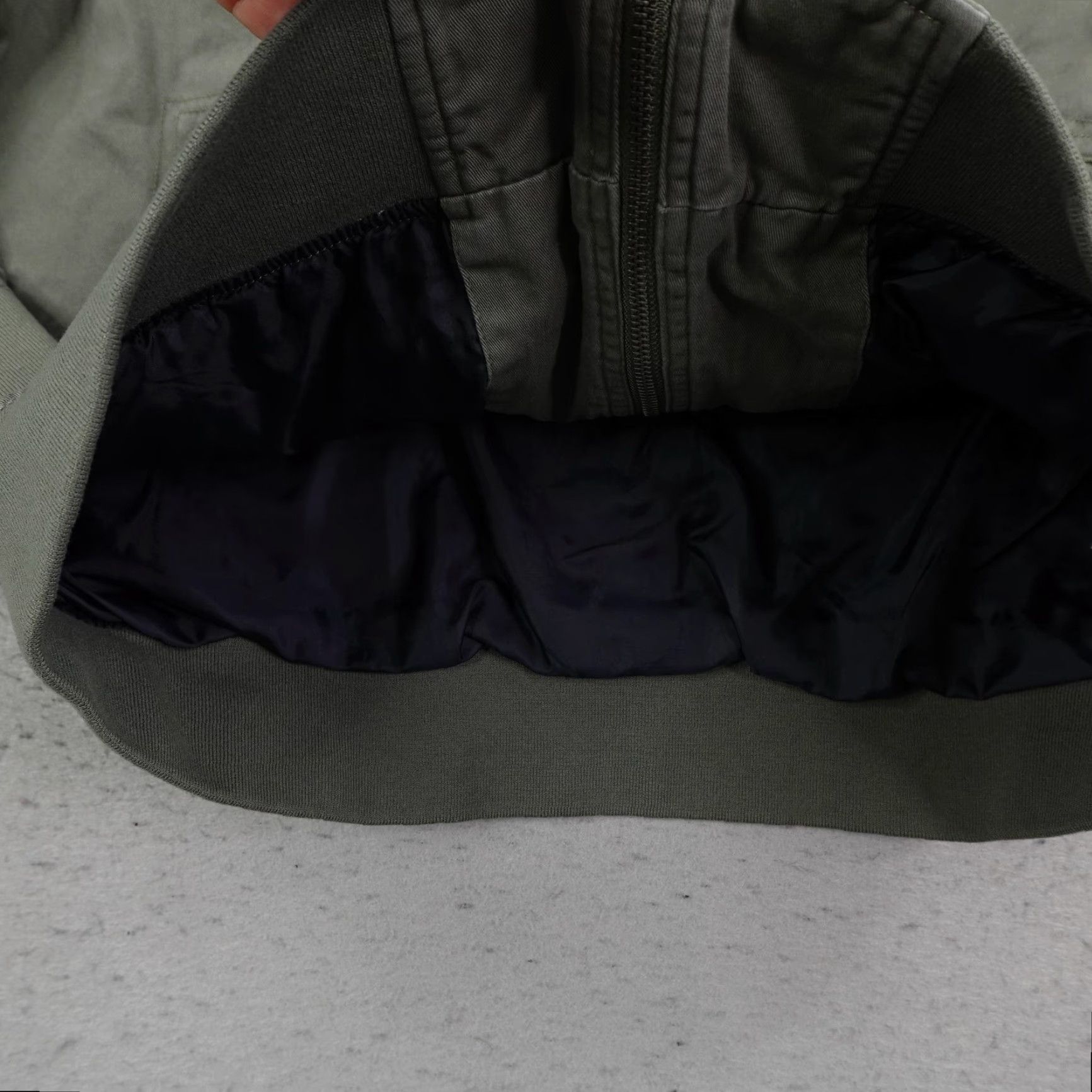Lucky Brand Lucky Brand Jacket Mens L Green Bomber Full Zip Lined Pockets Chore Field Coat Casual Outdoor Vintage? No vintage. Size US L / EU 52-54 / 3 - 4 Thumbnail