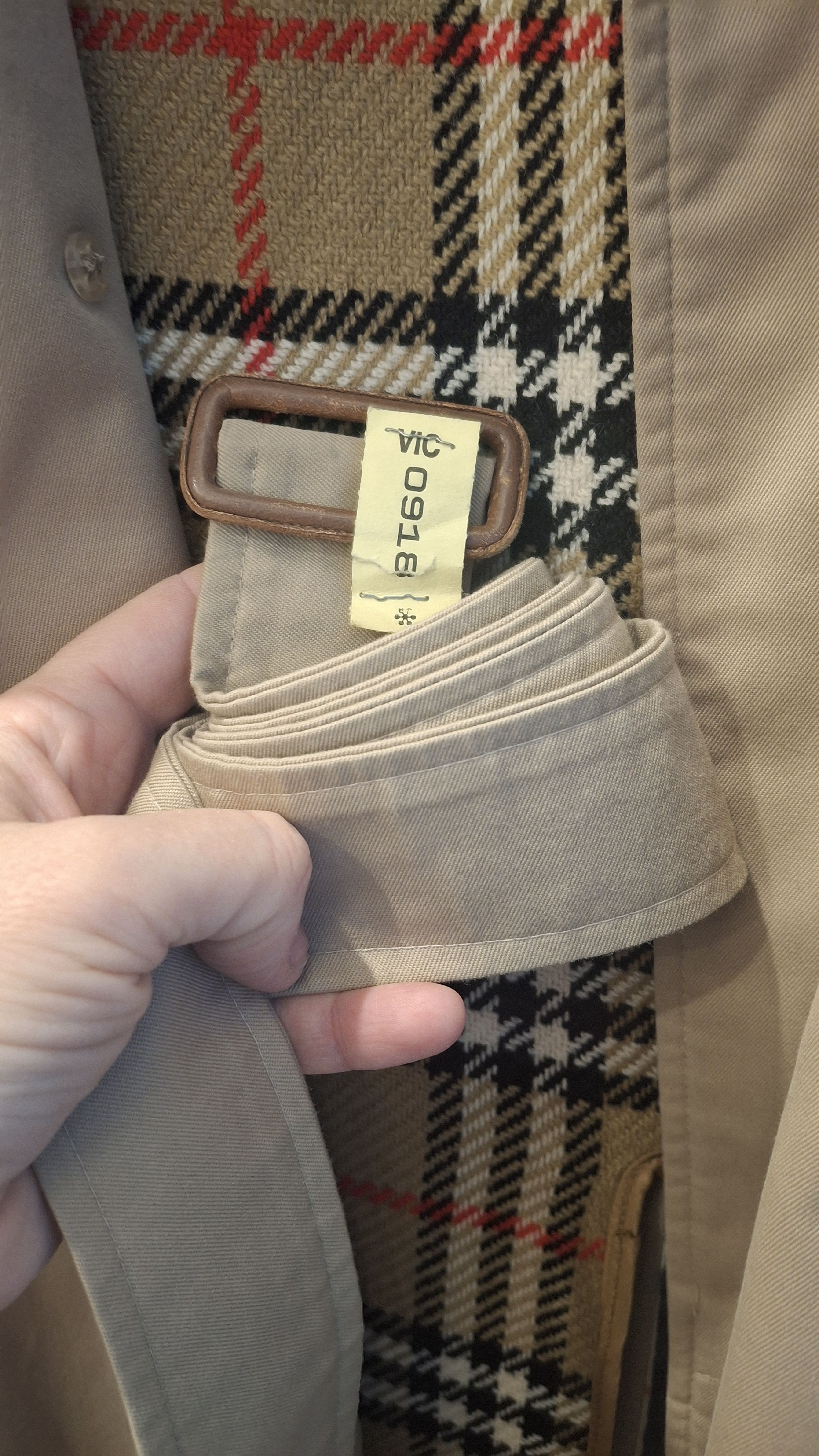 Burberry Vintage Burberrys Nova Check Trench Coat Beige Size US M / EU 48-50 / 2 - 11 Thumbnail