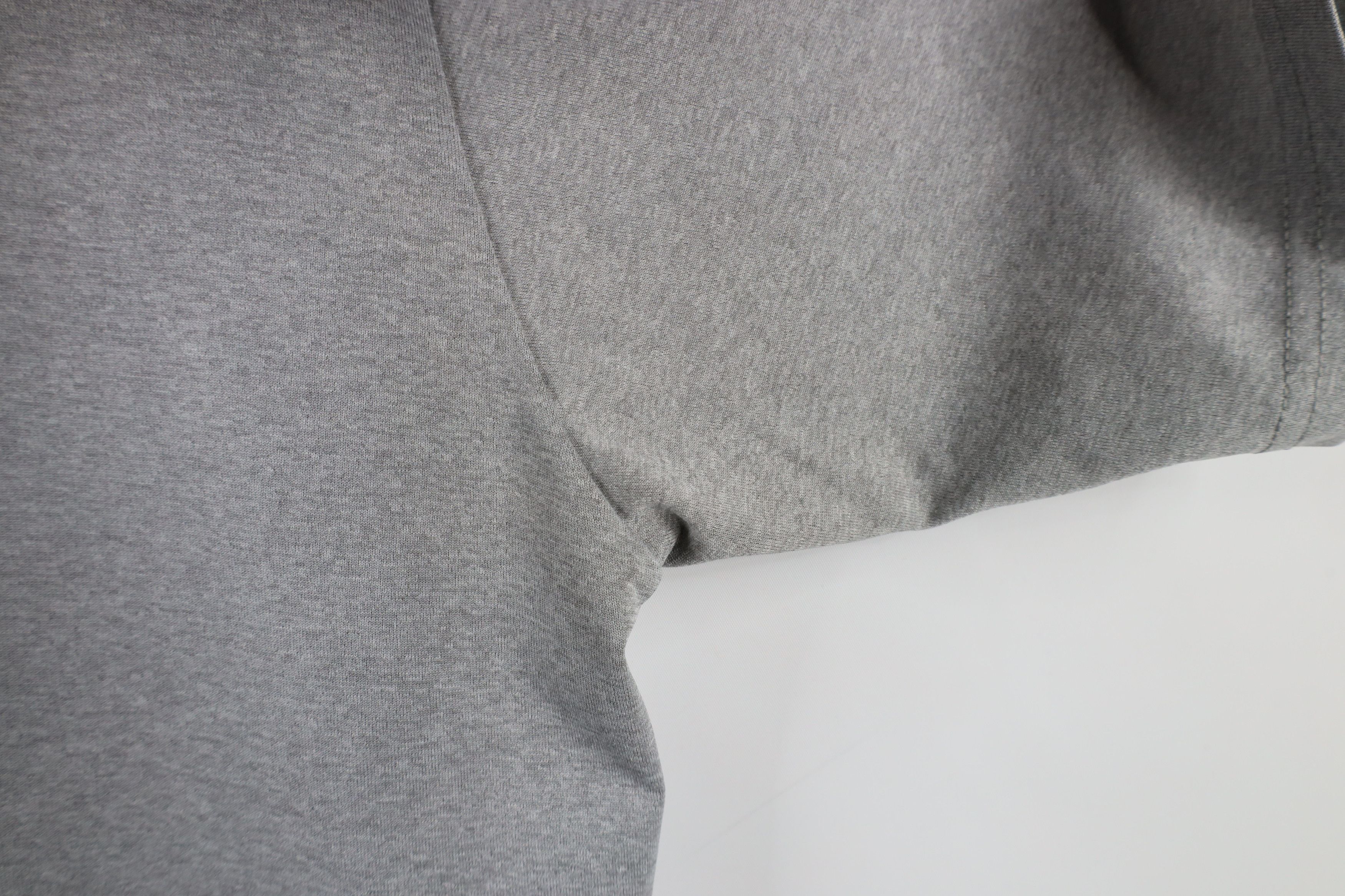 Nike × Vintage Vintage Nike Travis Scott Mini Swoosh T-Shirt Heather Gray Size US XXL / EU 58 / 5 - 6 Thumbnail