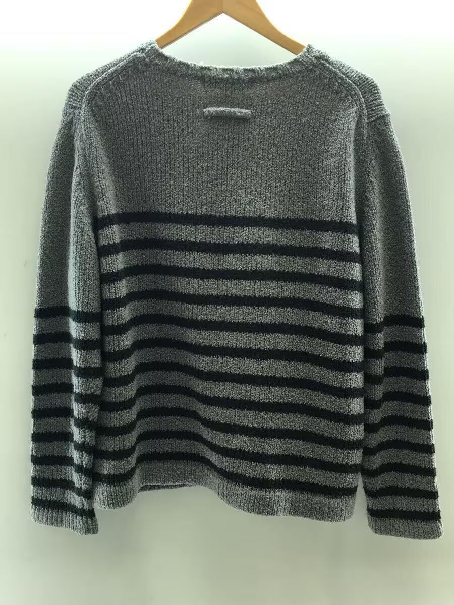 Jean Paul Gaultier Archive Cropped Striped Wool Knit Sweater Size US L / EU 52-54 / 3 - 2 Thumbnail