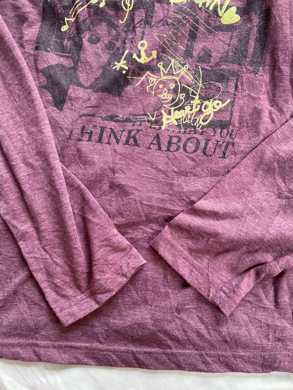 Japanese Brand LIVE WHERE YOURE HEART CAN RE GIVEN LONG SLEEVE Size US M / EU 48-50 / 2 - 7 Thumbnail