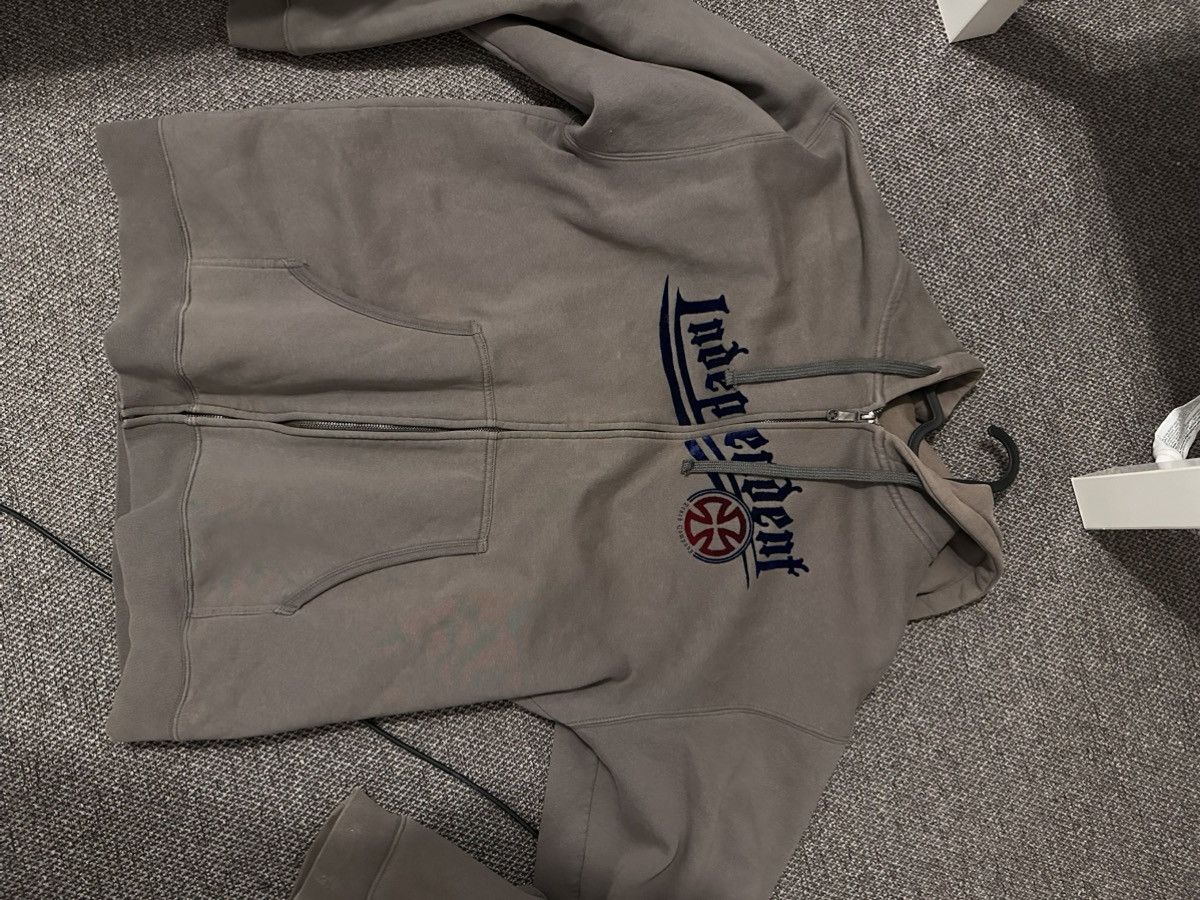 Independent Trading Co. × Independent Truck Co. × Italia Independent Independent very old zip hoodie Size US L / EU 52-54 / 3 - 3 Thumbnail