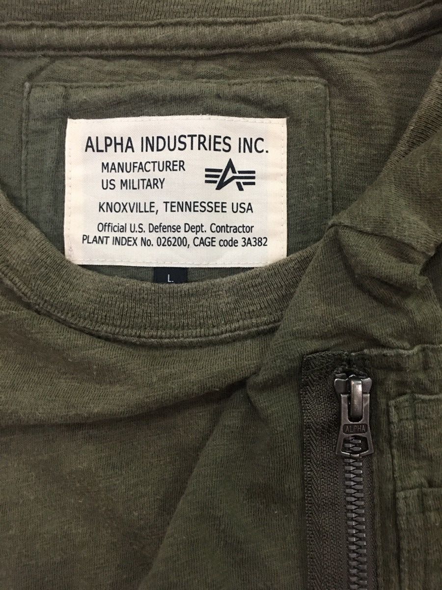 Alpha Industries × Alphanumeric 🔥ALPHA INDUSTRIES Size US L / EU 52-54 / 3 - 9 Thumbnail
