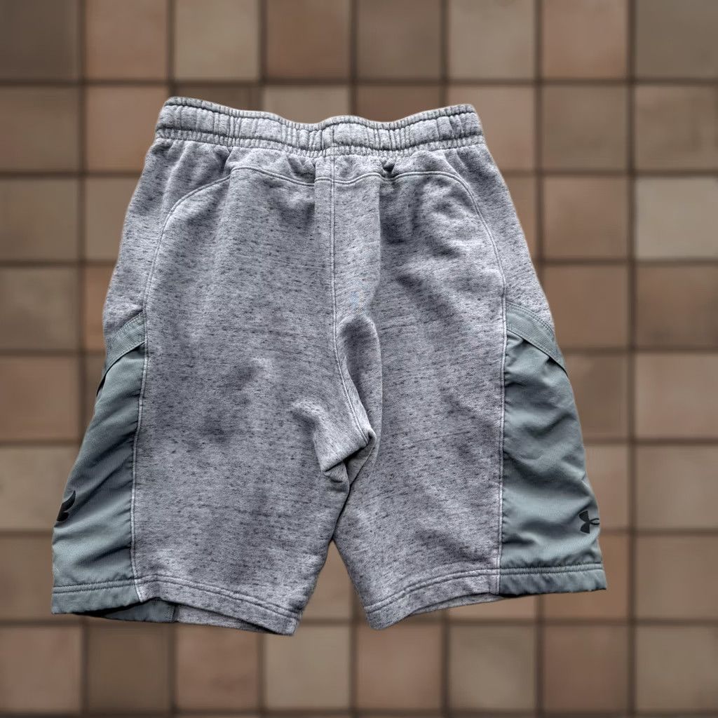 Under Armour Under Armour Shorts Mens Medium Gray Fleece Sweat Project Rock 9 Inseam Athletic Size US 31 - 1 Thumbnail