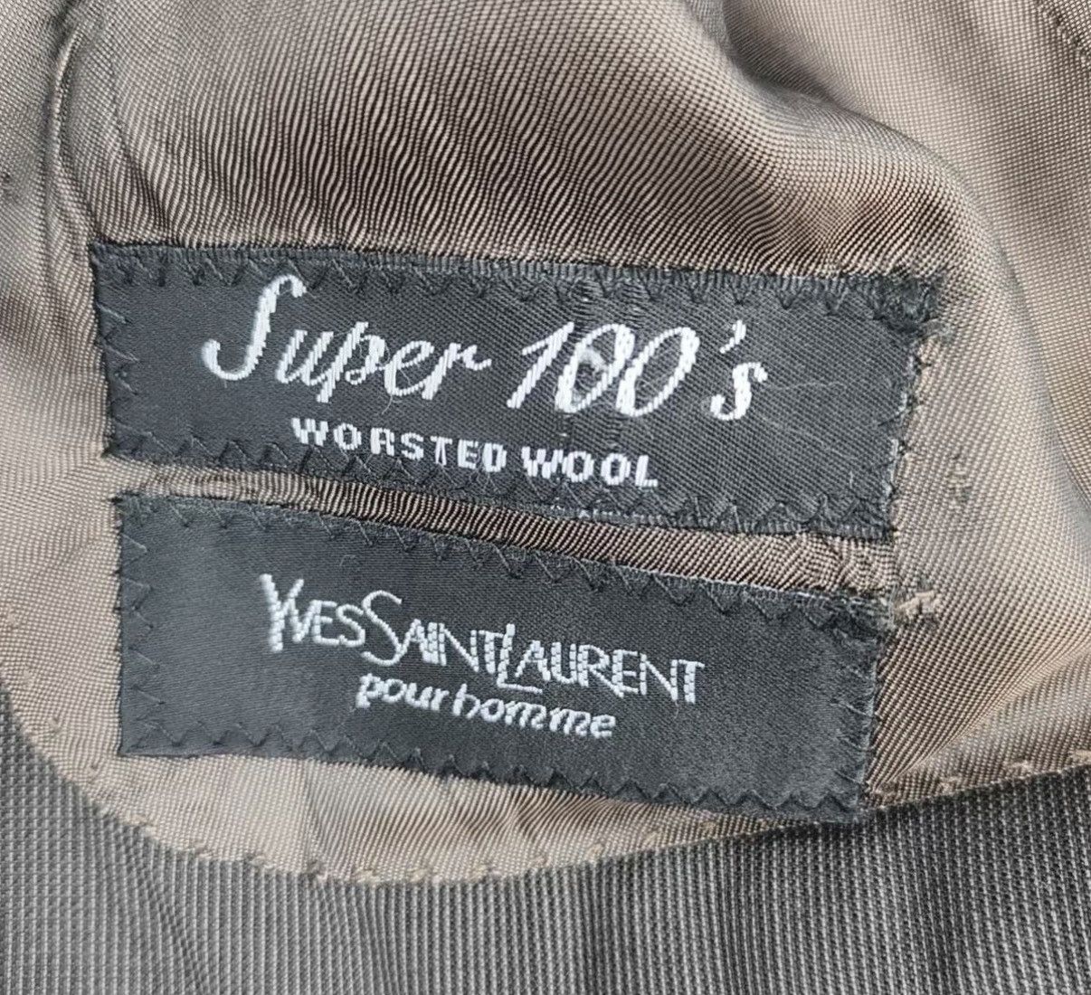 Yves Saint Laurent Yves Saint Laurent Casual Suit Set (Jacket & Trousers) J42 Size US 40 / EU 56 - 5 Thumbnail
