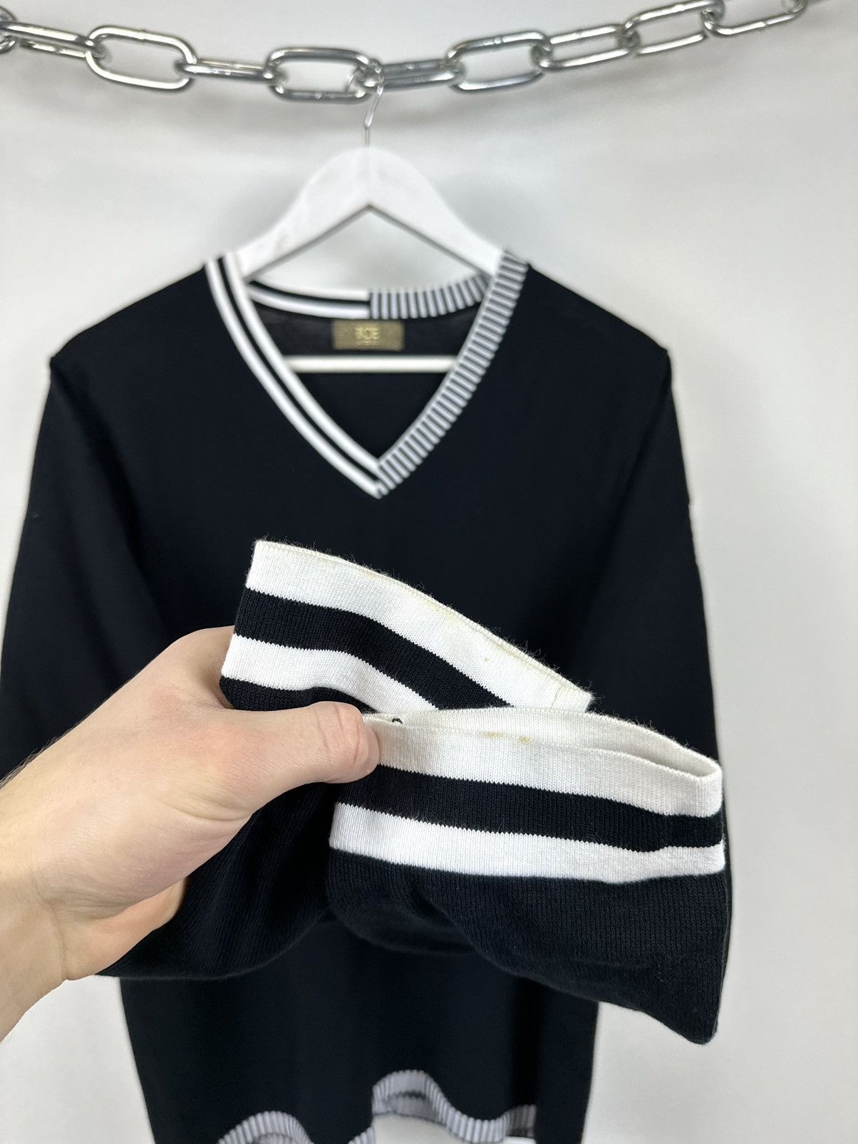 Iceberg Vintage 90s Iceberg Luxury Archival Designer Rare Sweater Size US M / EU 48-50 / 2 - 6 Thumbnail