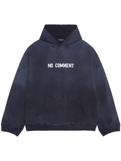 Balenciaga No Comment Hoodie | Grailed