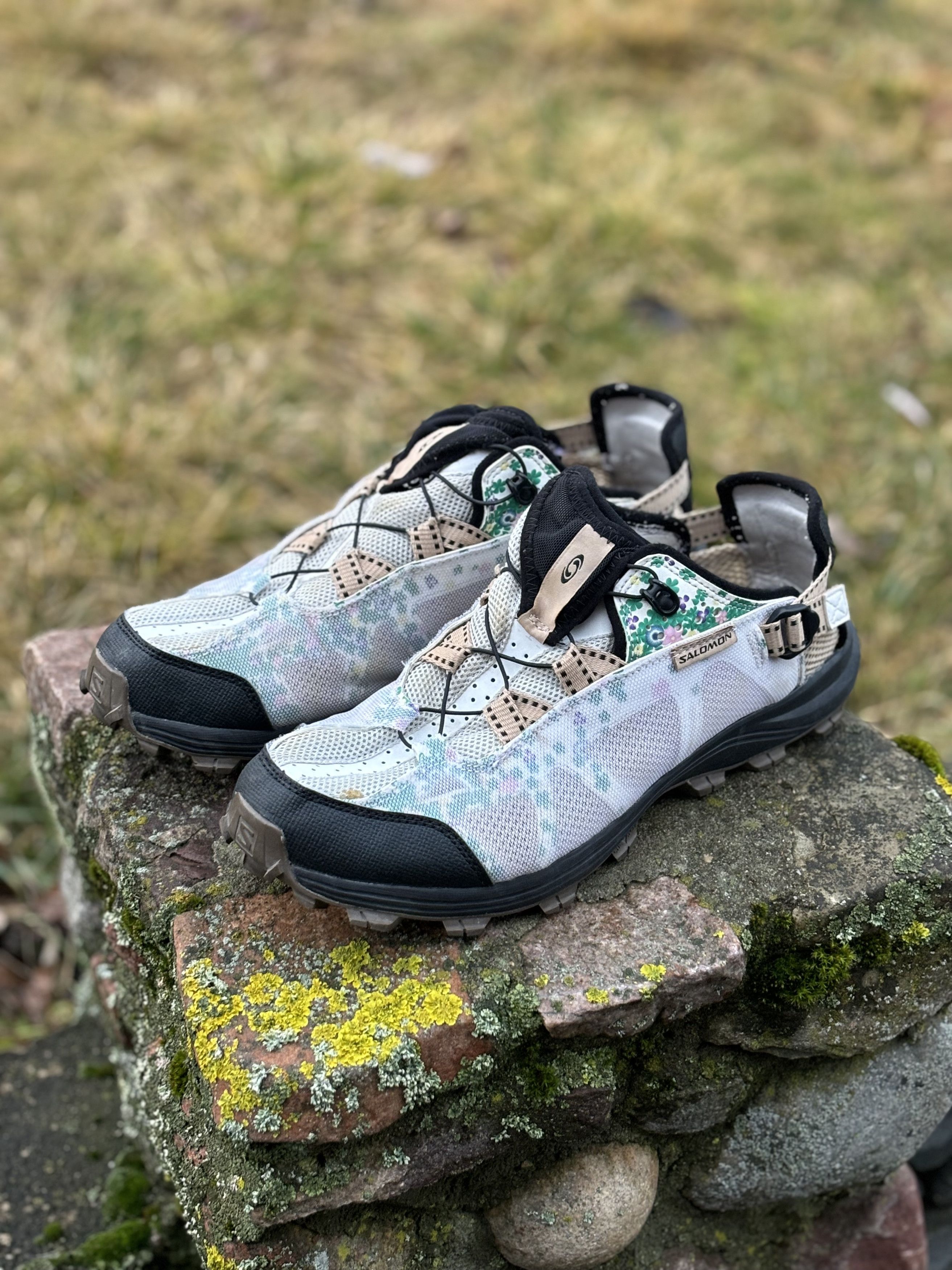 Salomon Salomon The Broken Arm Techamphibian in White Floral | Grailed