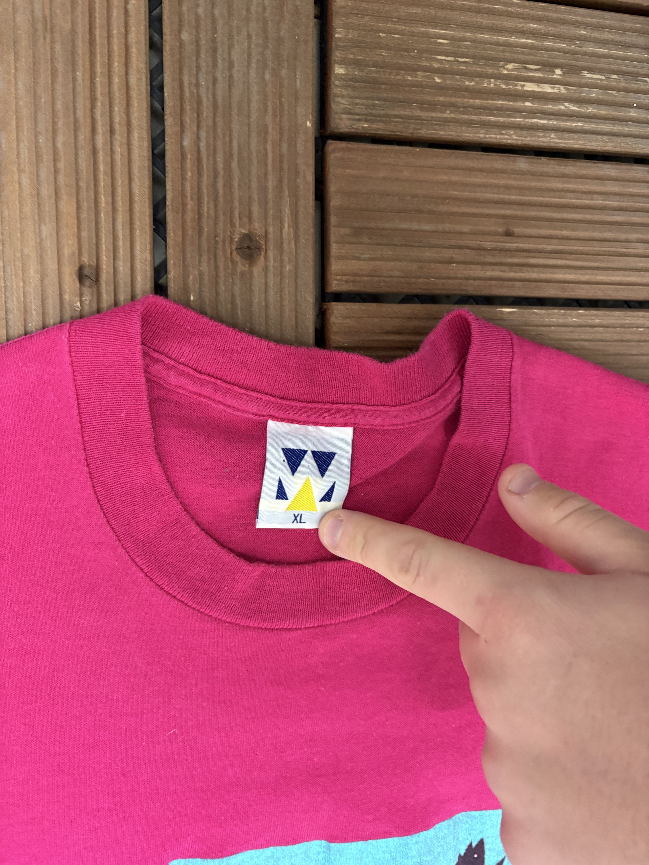 Vintage Palm Springs, California Vintage Pink T-Shirt Tee Size US XL / EU 56 / 4 - 6 Thumbnail
