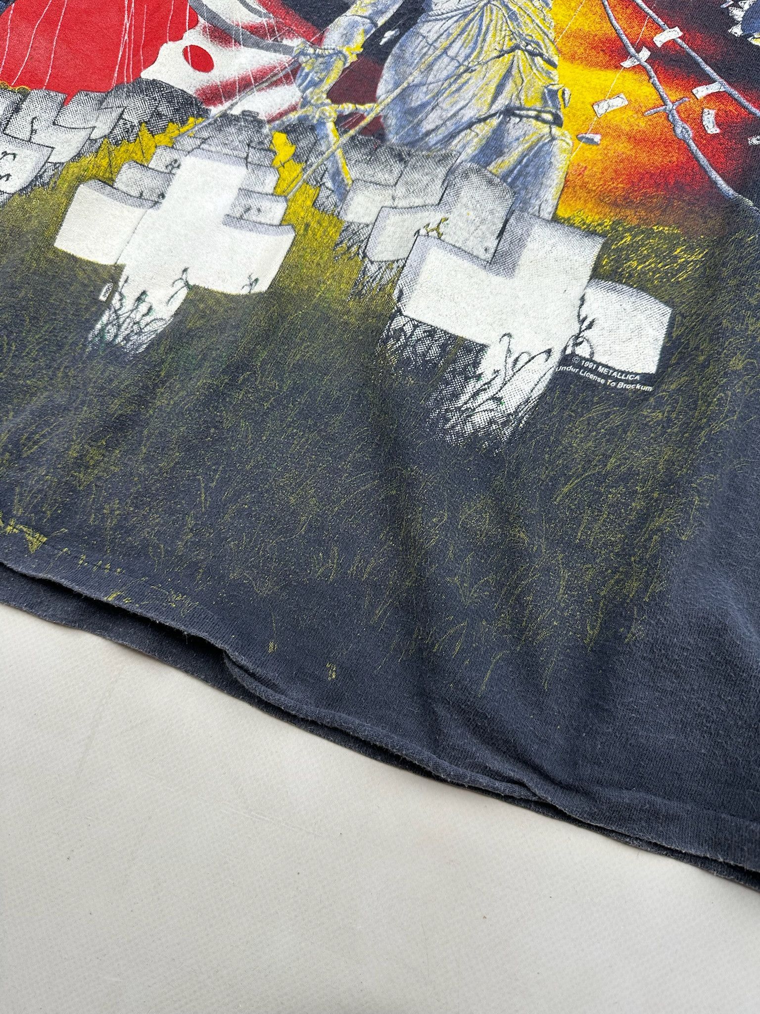 Band Tees × Metallica Vintage Metallica tShirt AOP tee all over print Size US L / EU 52-54 / 3 - 7 Thumbnail