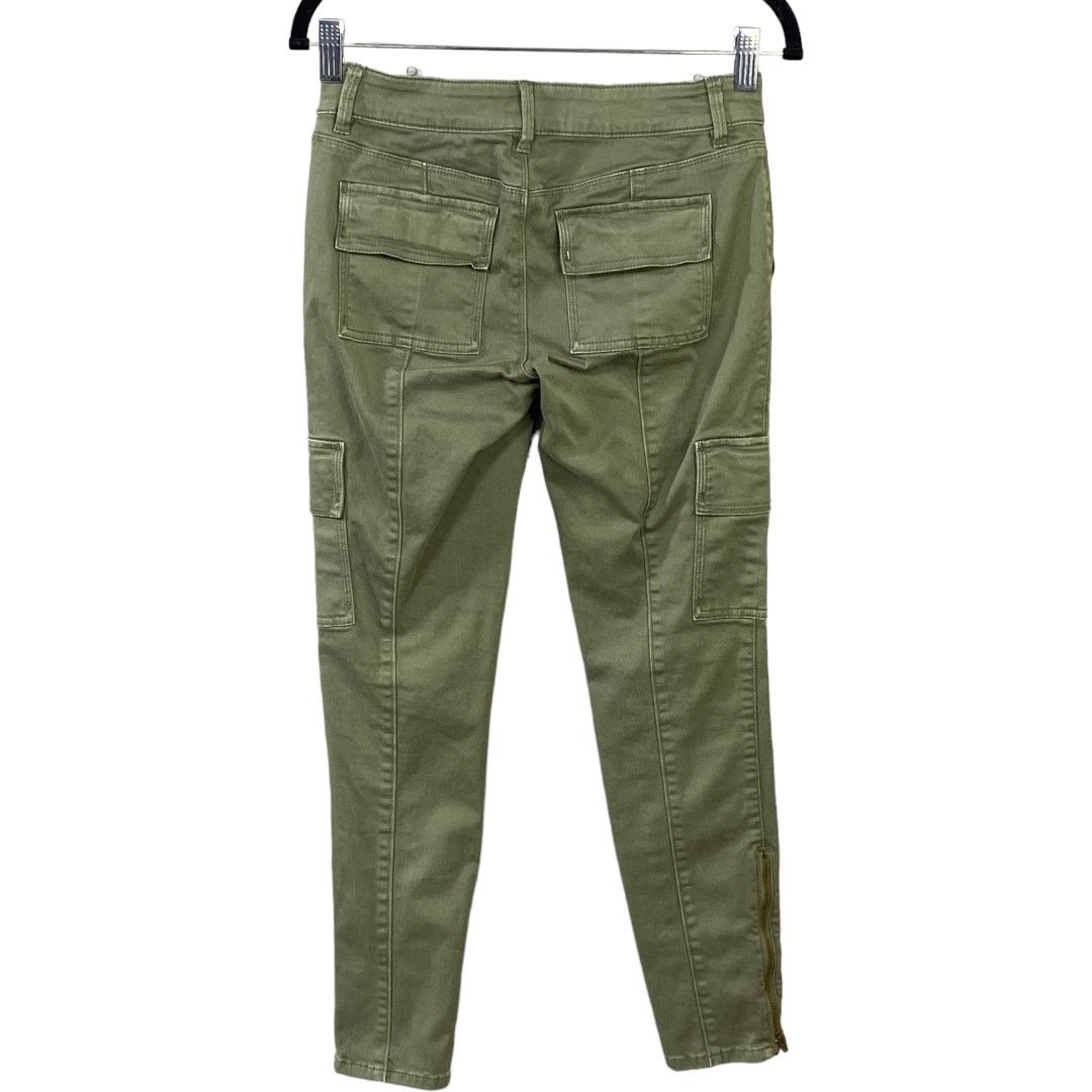White House Black Market White House Black Market Olive Green Cargo Pants Size 00 Size 24" / US 00 / IT 34 - 4 Thumbnail