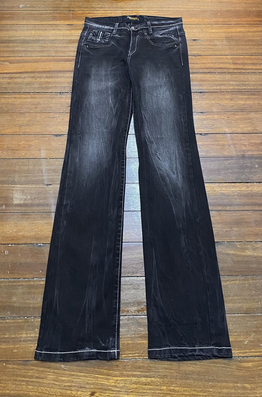 Japanese Brand Very Rare Design Vintage Japanese Brand Cloud 72 Jeans 2000s Size US 32 / EU 48 - 1 Thumbnail