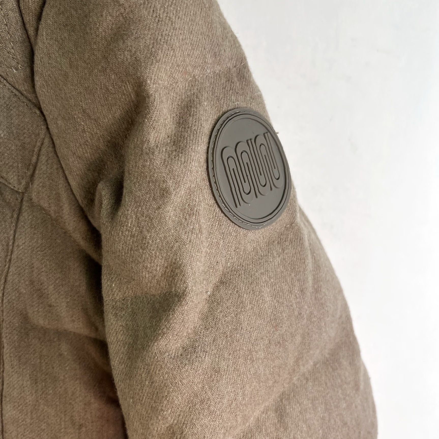 Vintage SO Wool Parka Jacket Womens Size S Brown Insulated Full Zip 90s Classic Size S / US 4 / IT 40 - 2 Thumbnail
